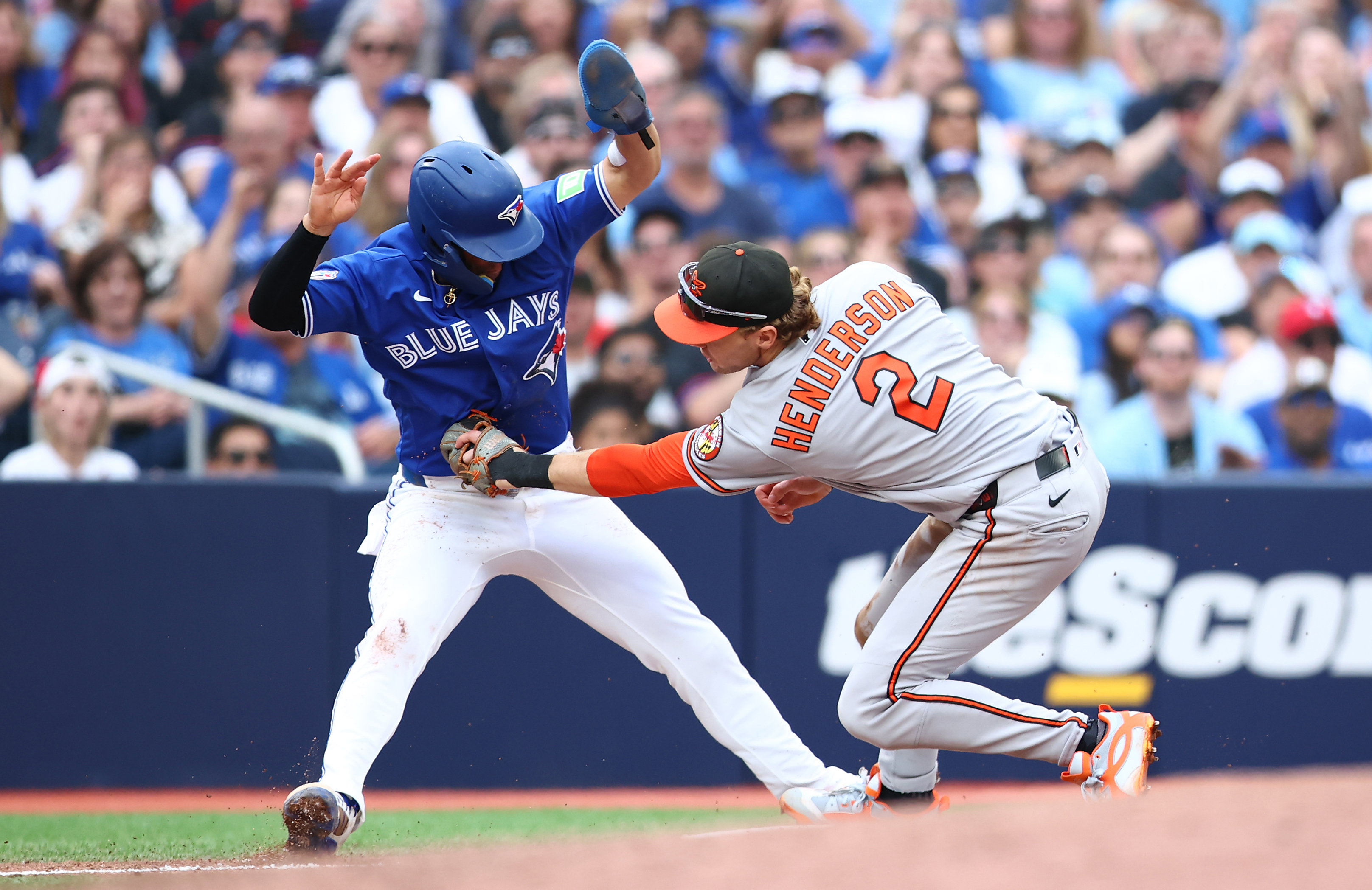Kyle Bradish lasts only 3 innings as Orioles lose to Blue Jays, 7-3