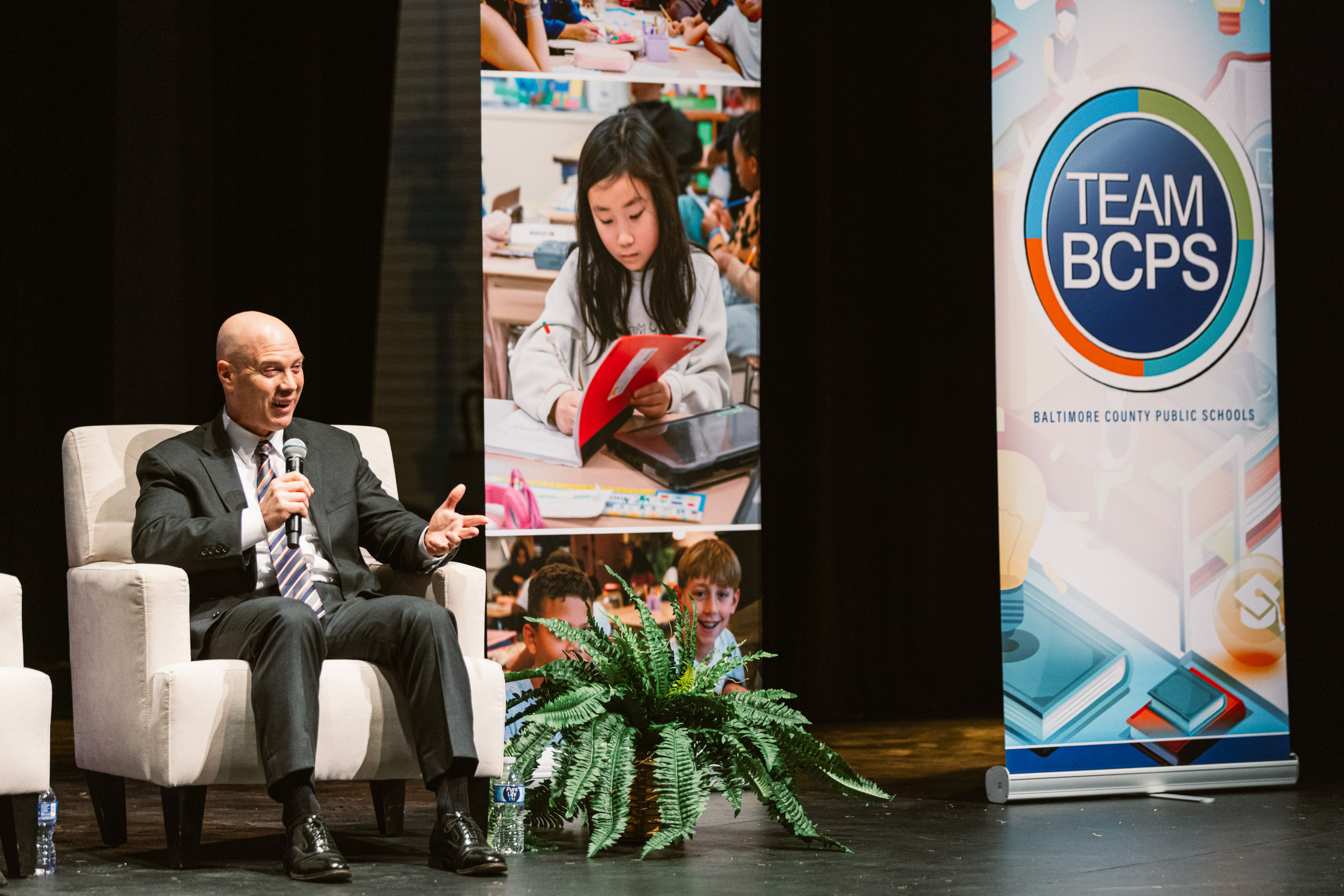 Baltimore County's new superintendent starts tomorrow. His contract is still being inked.