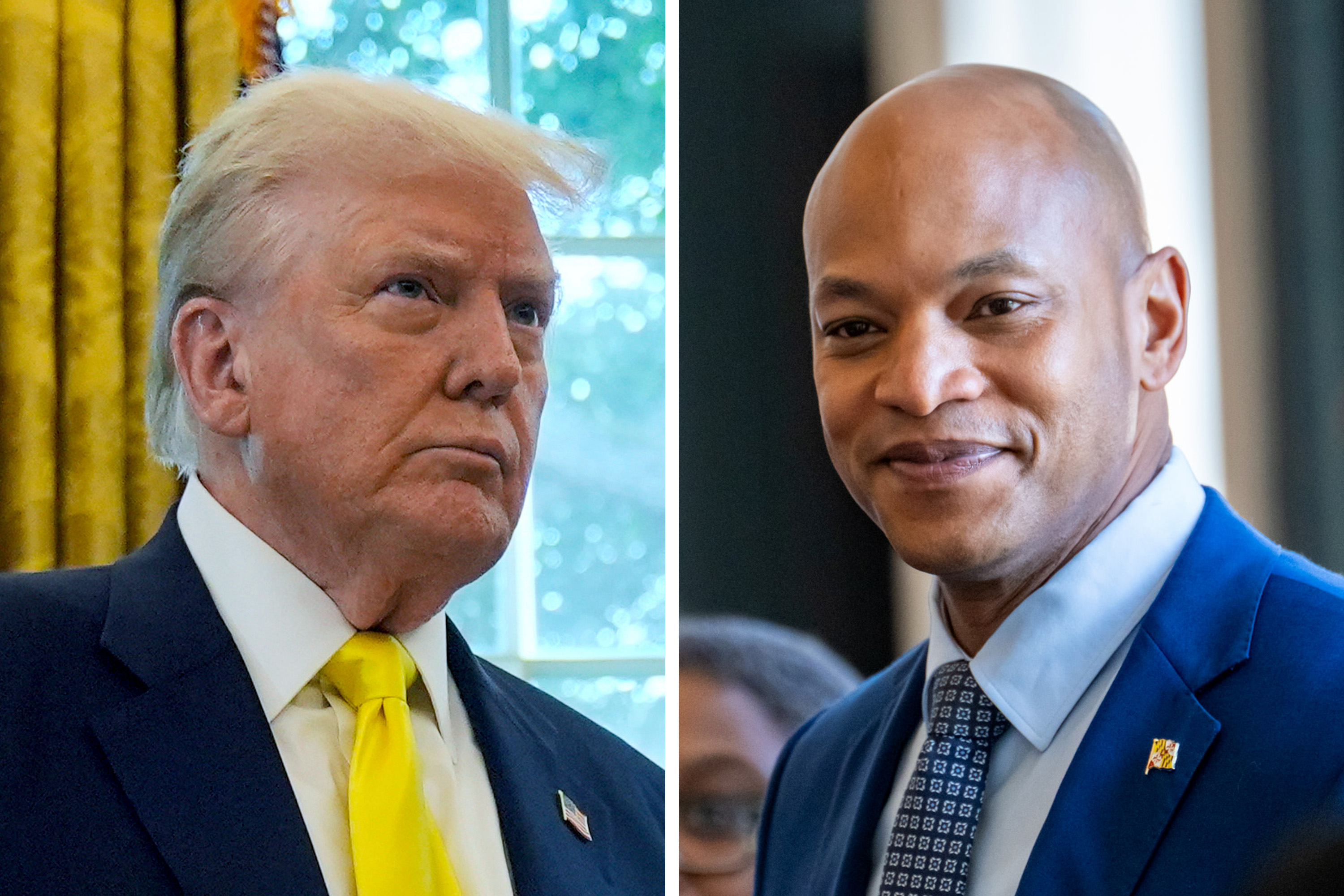 Wes Moore extends an invitation to Trump to visit Baltimore - The Banner