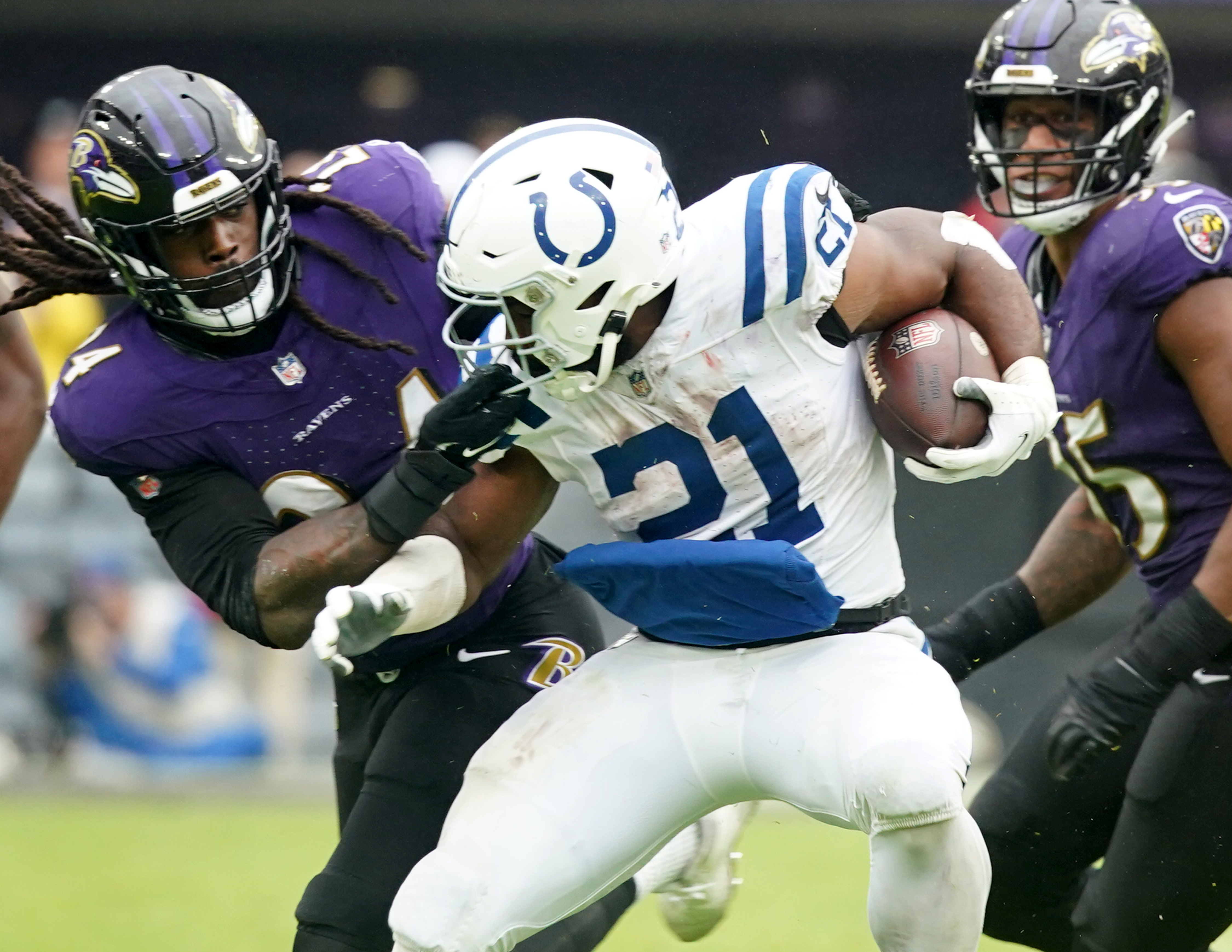 Ravens lose in overtime in close one to Colts