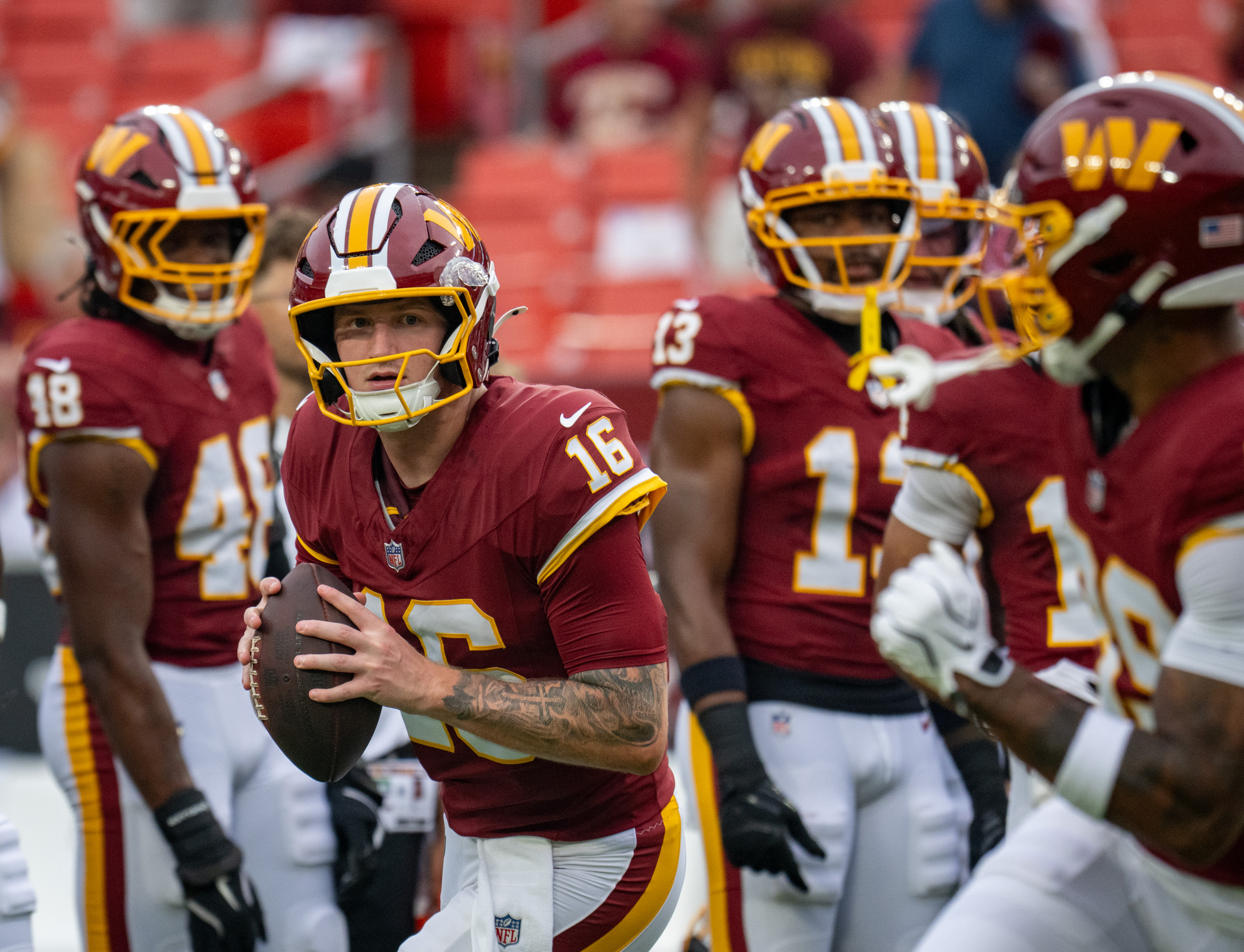 Athan Kaliakmanis' name tells a story. It might explain why the rookie QB has D.C. buzzing.