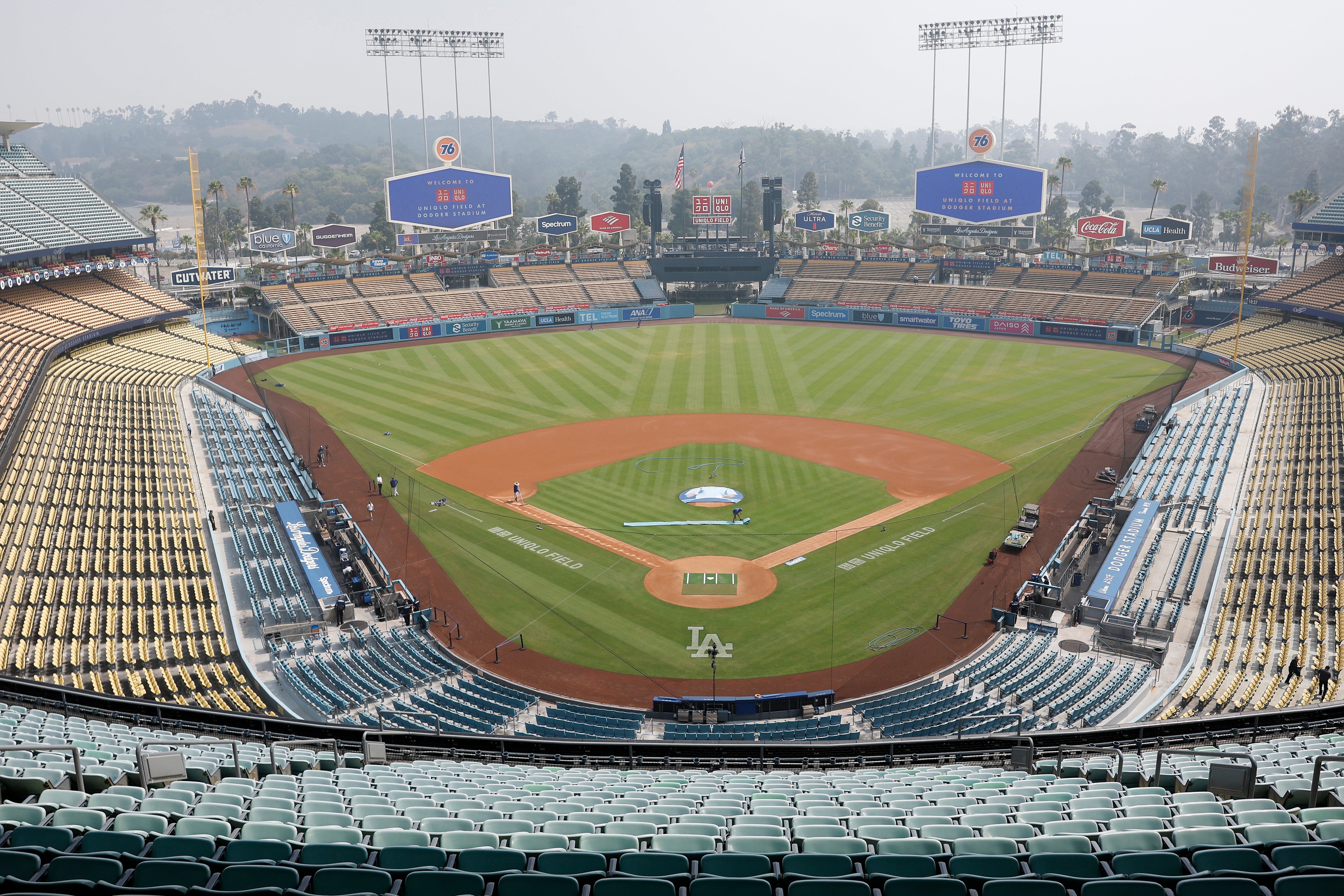 State of emergency declared as Orioles prepare to play Dodgers amid warehouse fire smoke