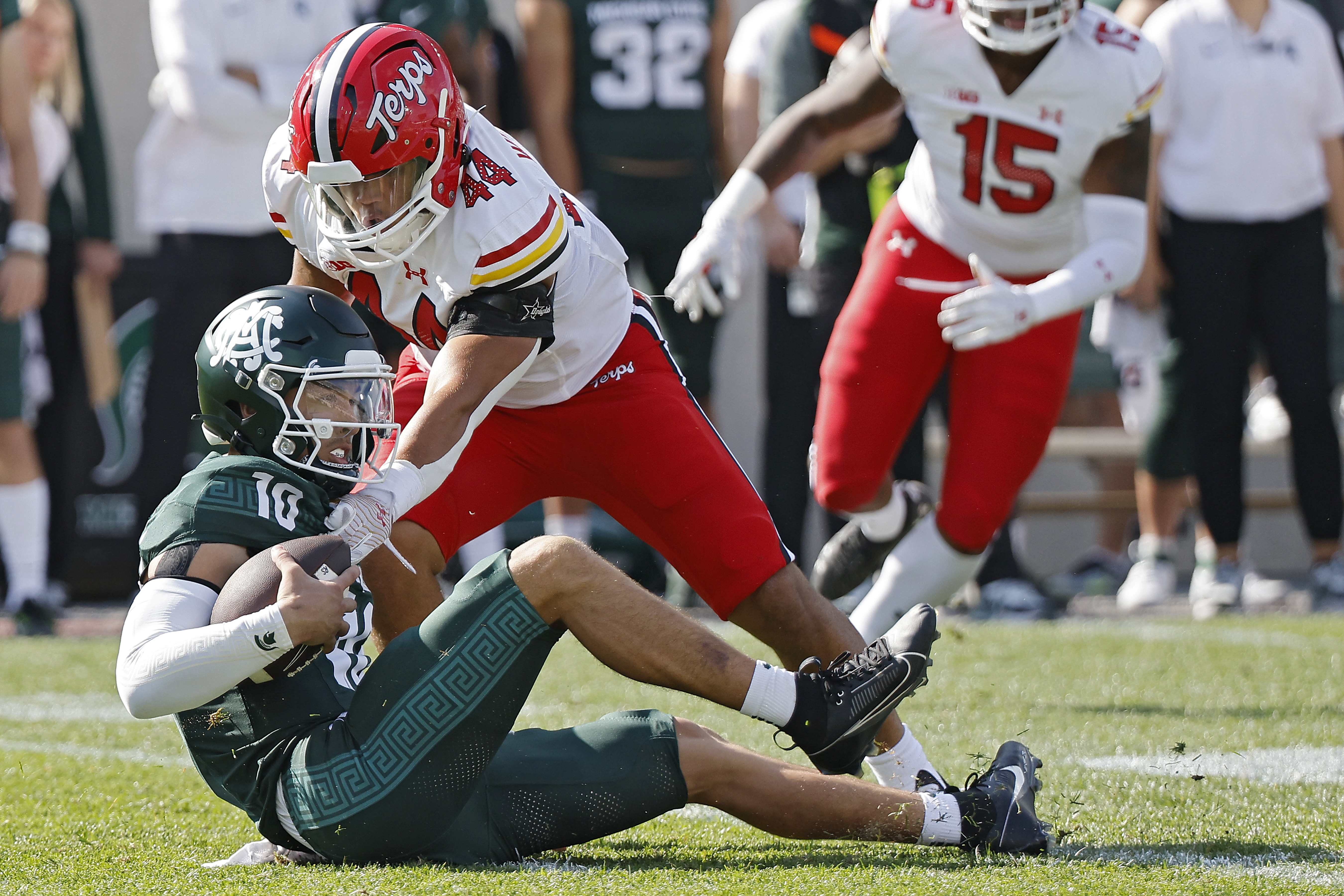 The Spartans fall to the Maryland Terrapins 31-9 - The State News