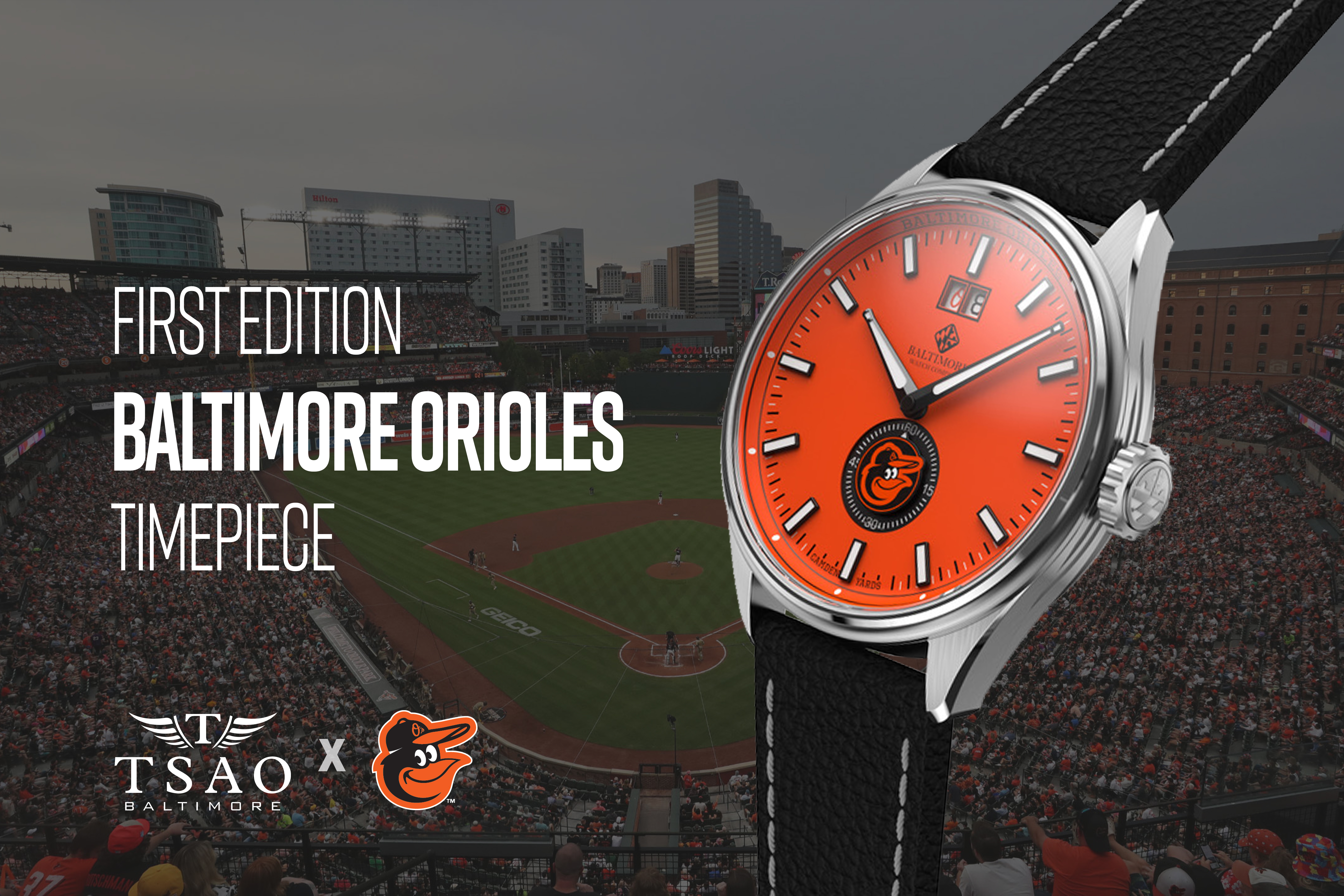 BEMOメタルコレクションZOJE No.1 ALEXANDER THIEMER Tsao Baltimore unveils the “First Edition Baltimore Orioles
