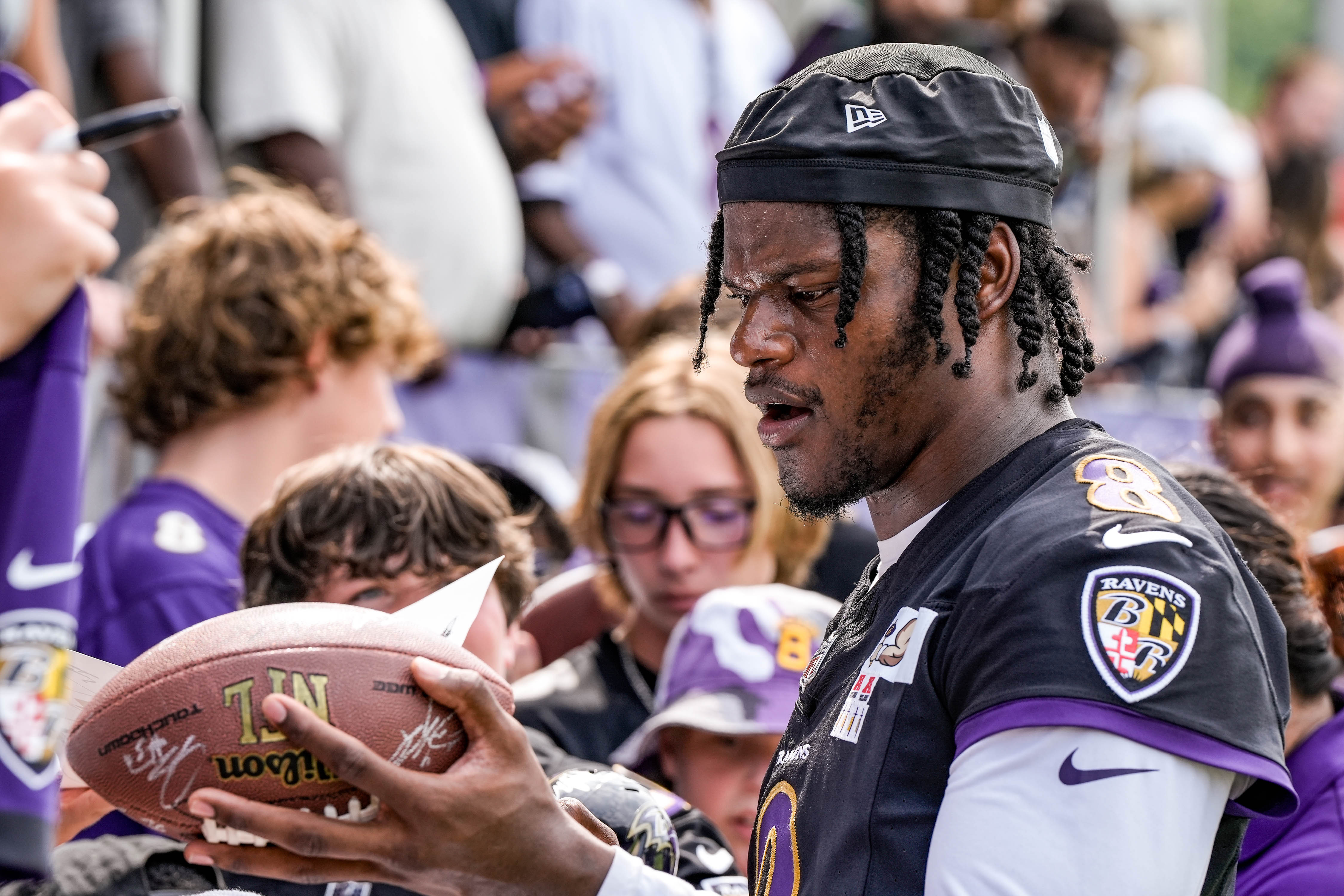 Lamar Jackson Shows Off His Arm… At Camden Yards - Baltimore Magazine