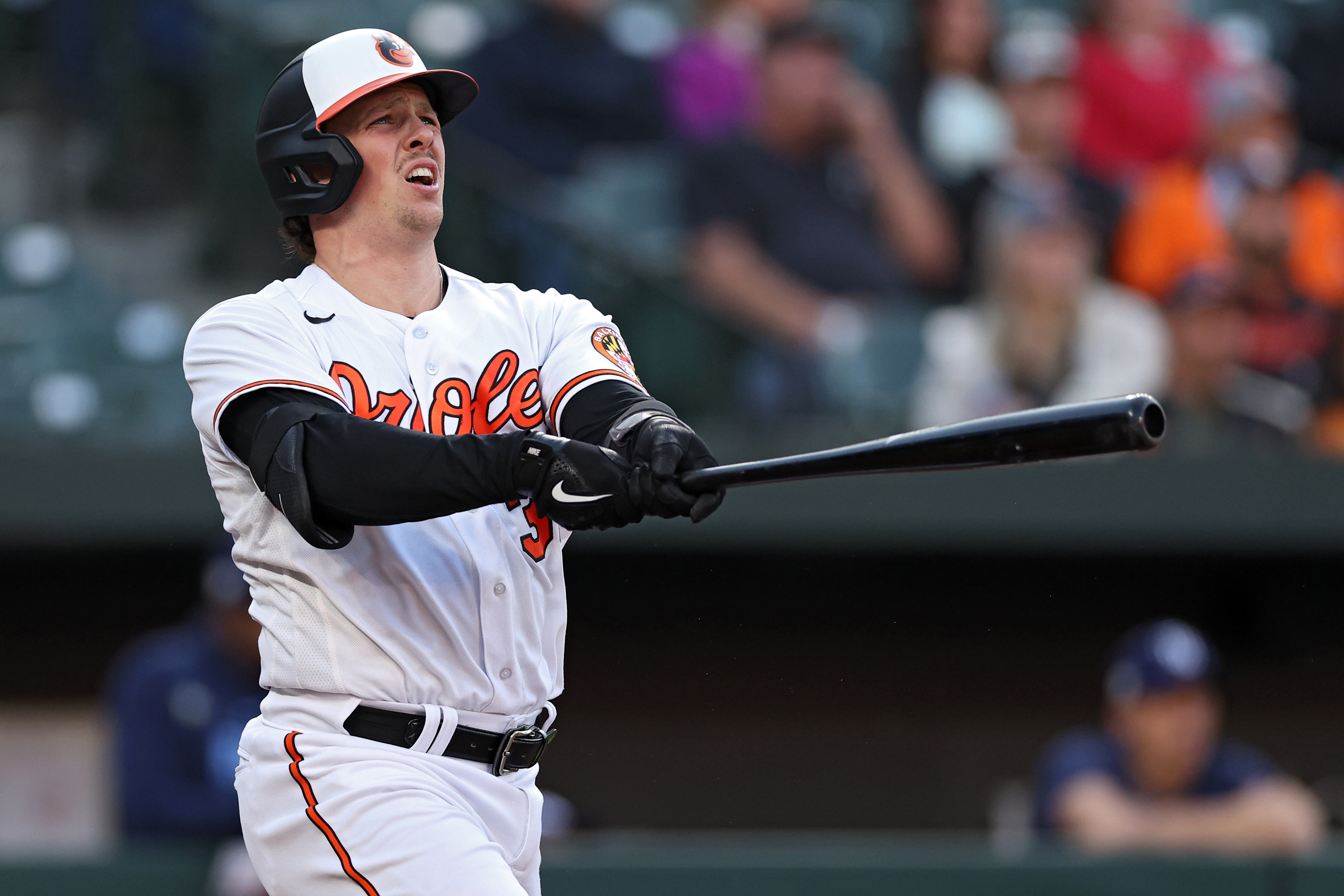 Orioles' Adley Rutschman Records First MLB Hit, Triples Against Tampa Bay  Rays - Fastball