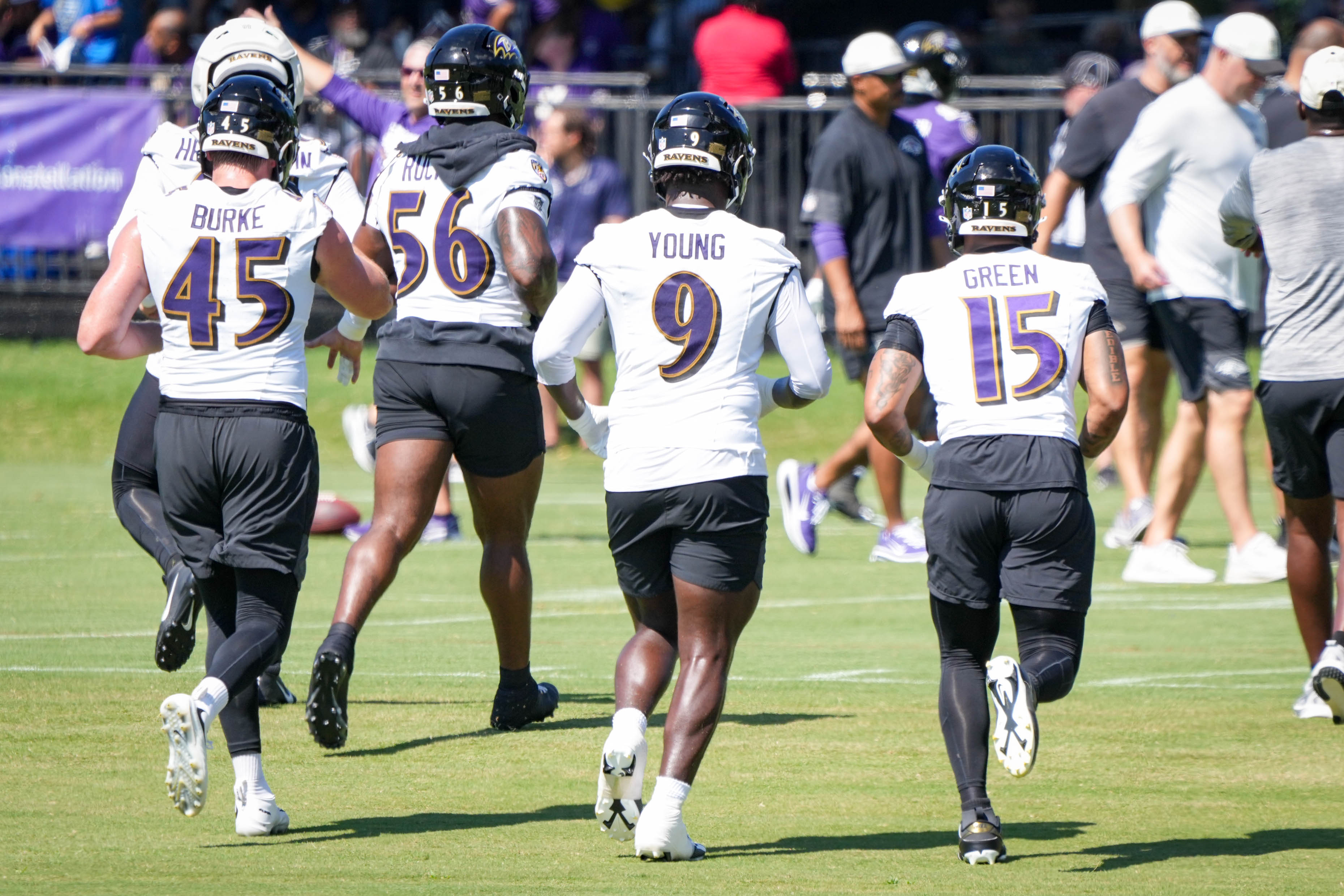 Ravens observations: Tavius Robinson, Carson Vinson bring ‘fire' in chippy practice
