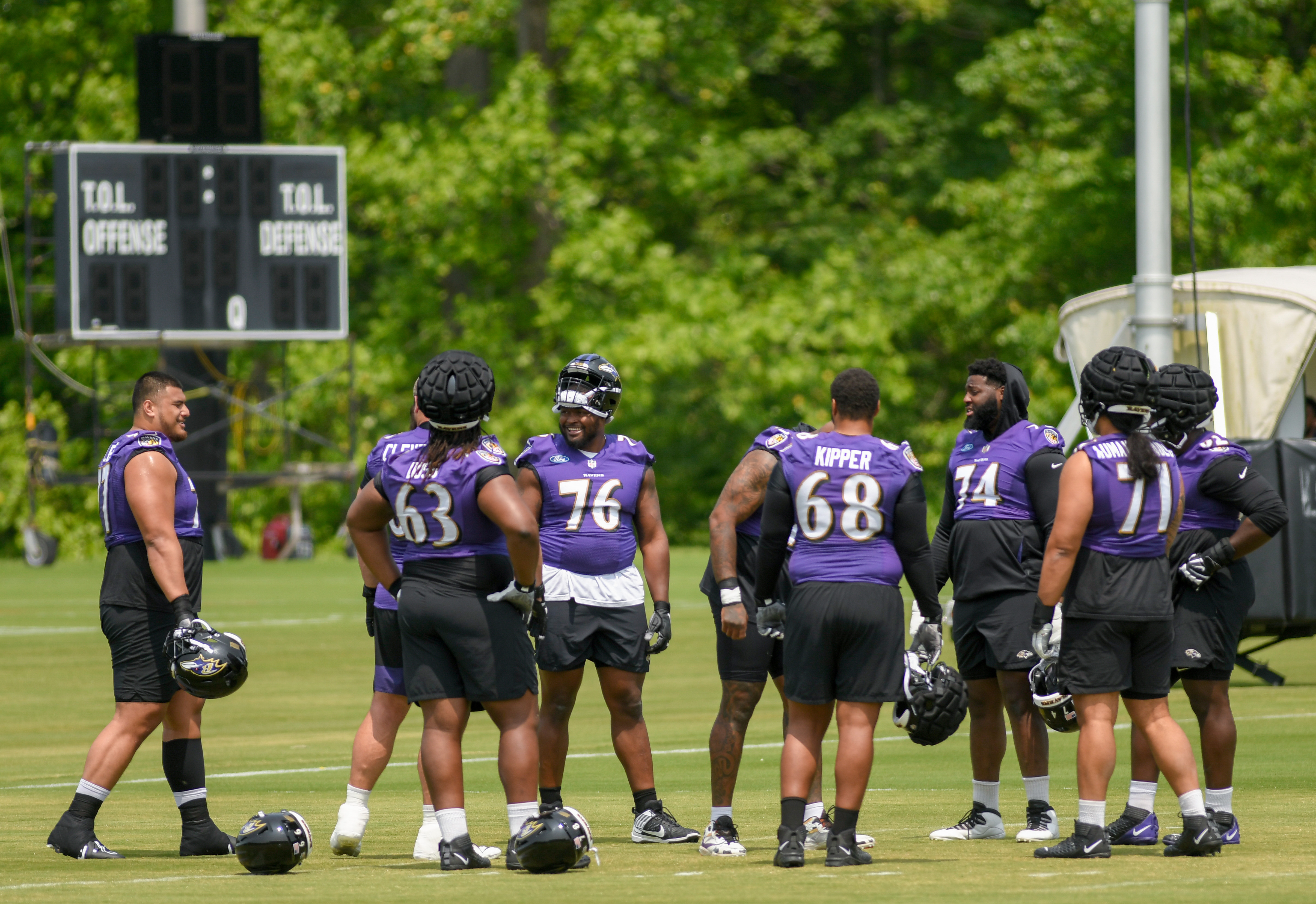 2020 Baltimore Ravens practice squad