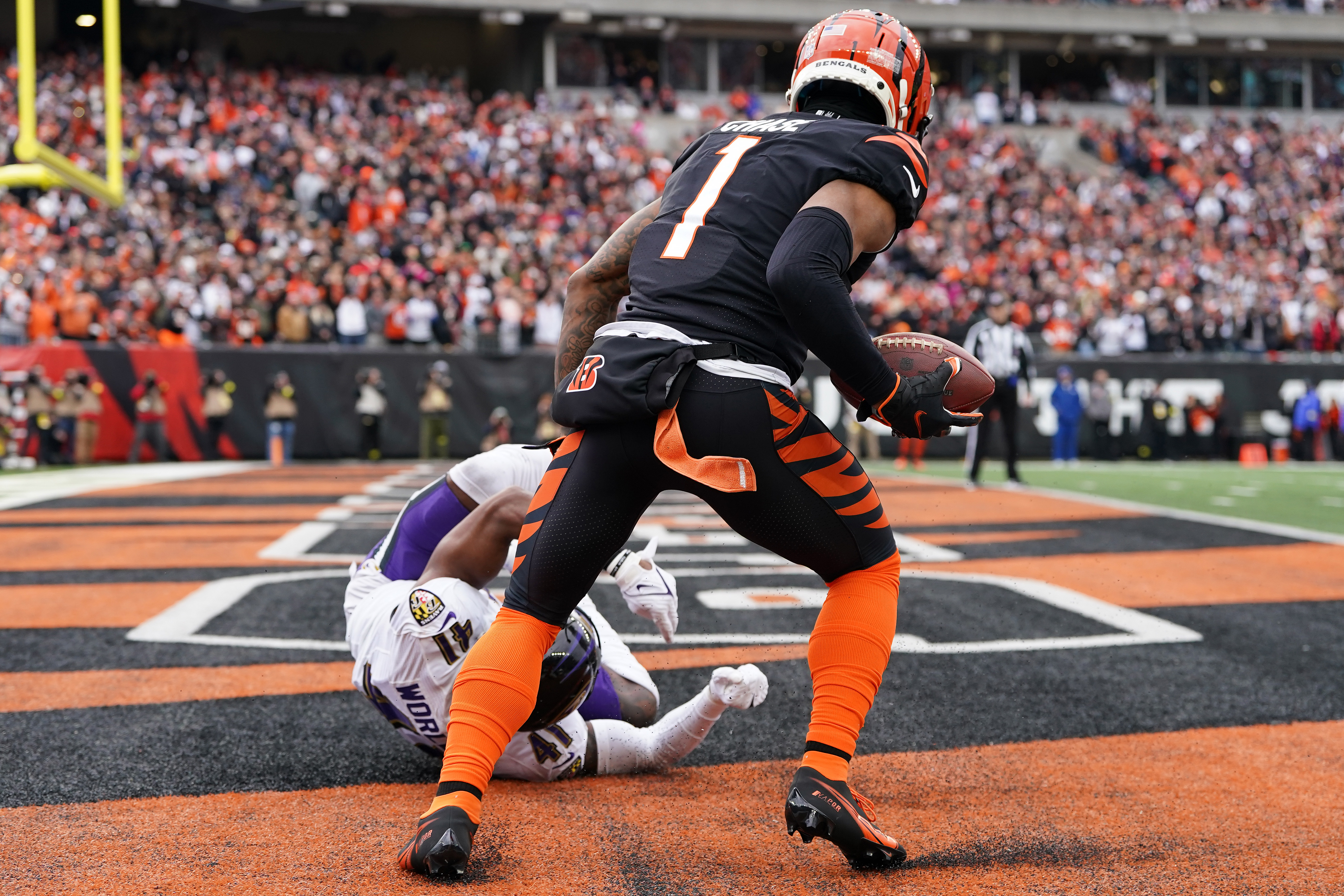 Kickoff announced for Bengals Ravens NFL Playoffs game