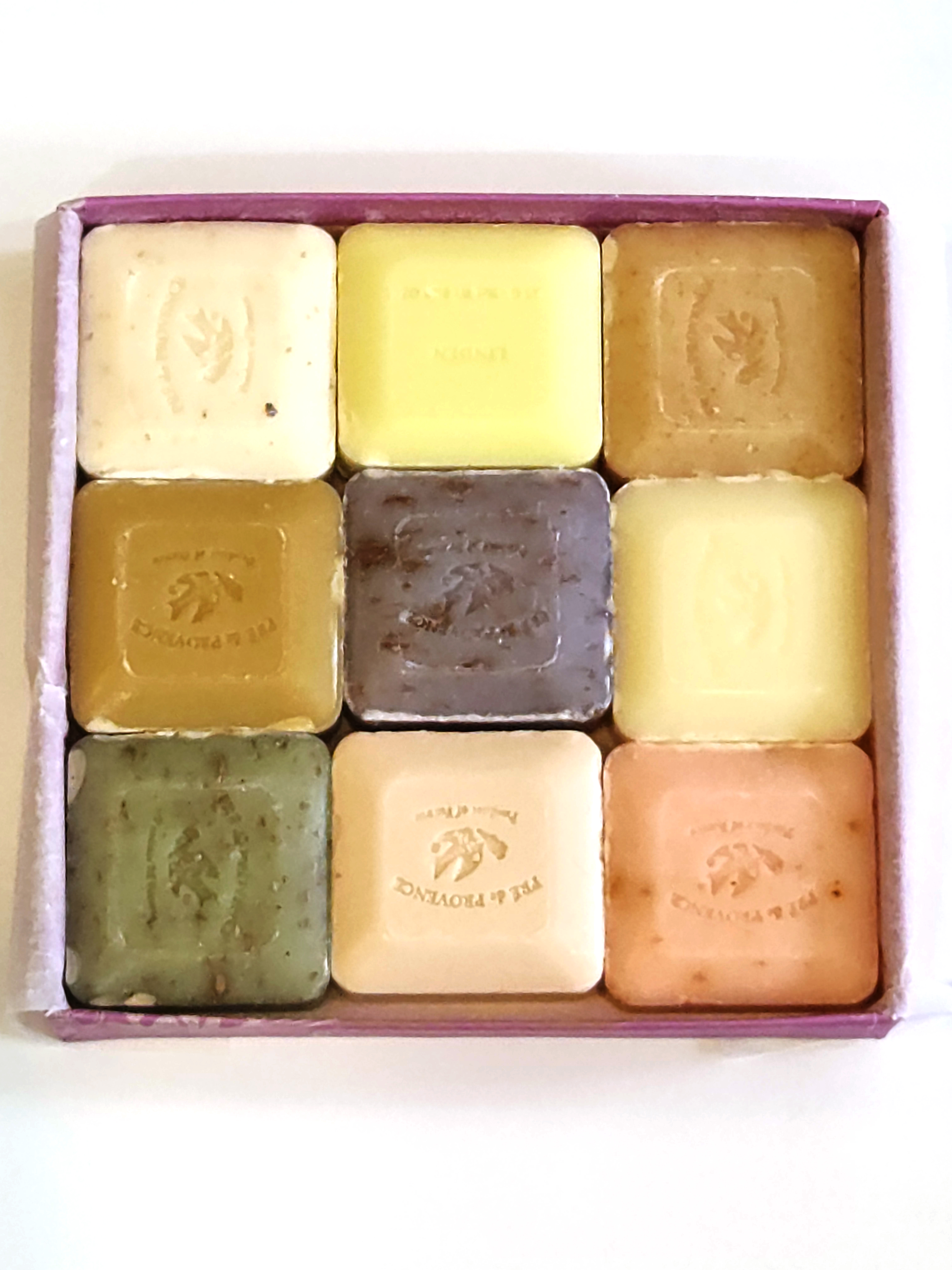Shea butter enriched soaps from France from a company named Pre’ De Provence