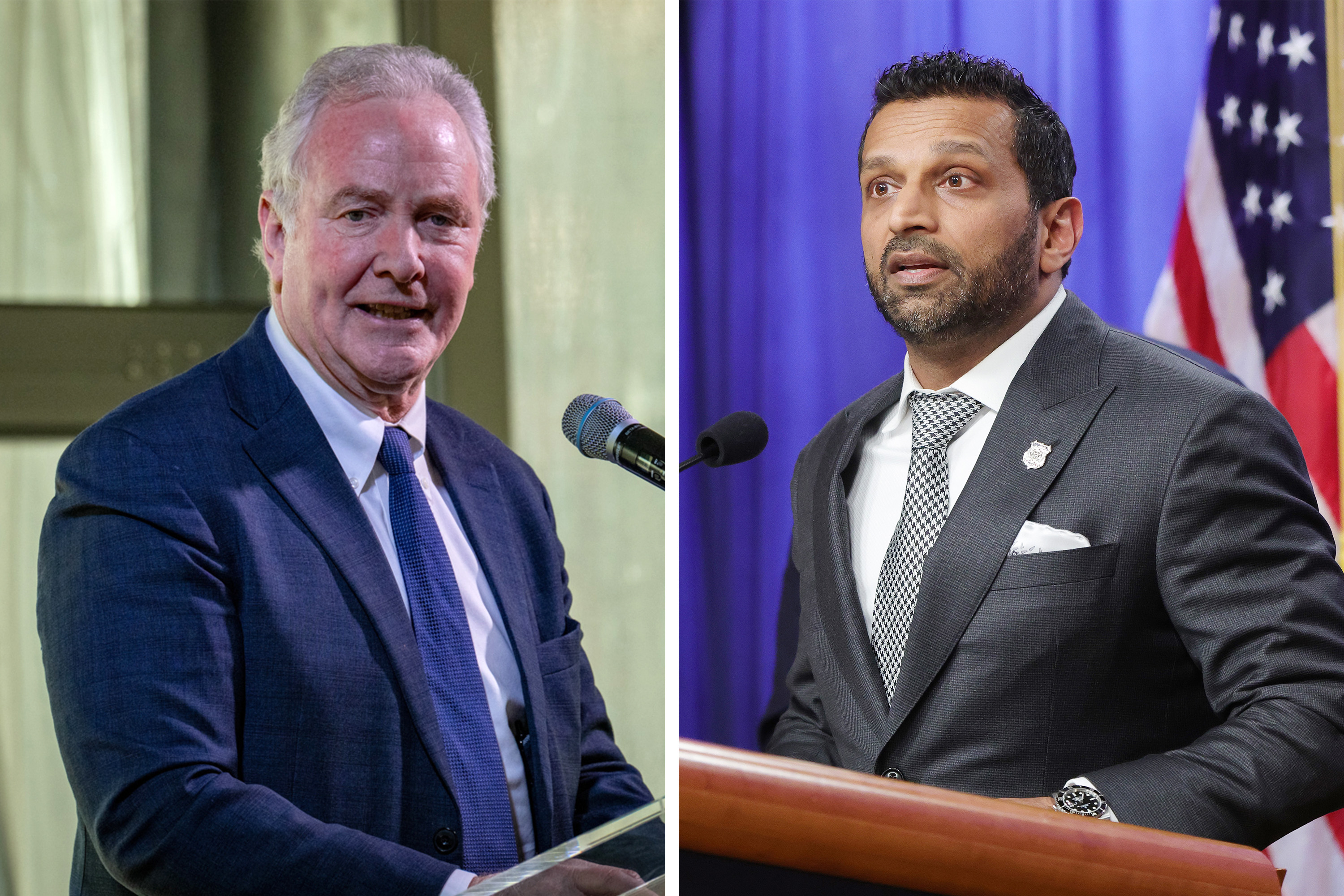 Chris Van Hollen, Kash Patel committee showdown spills onto social media