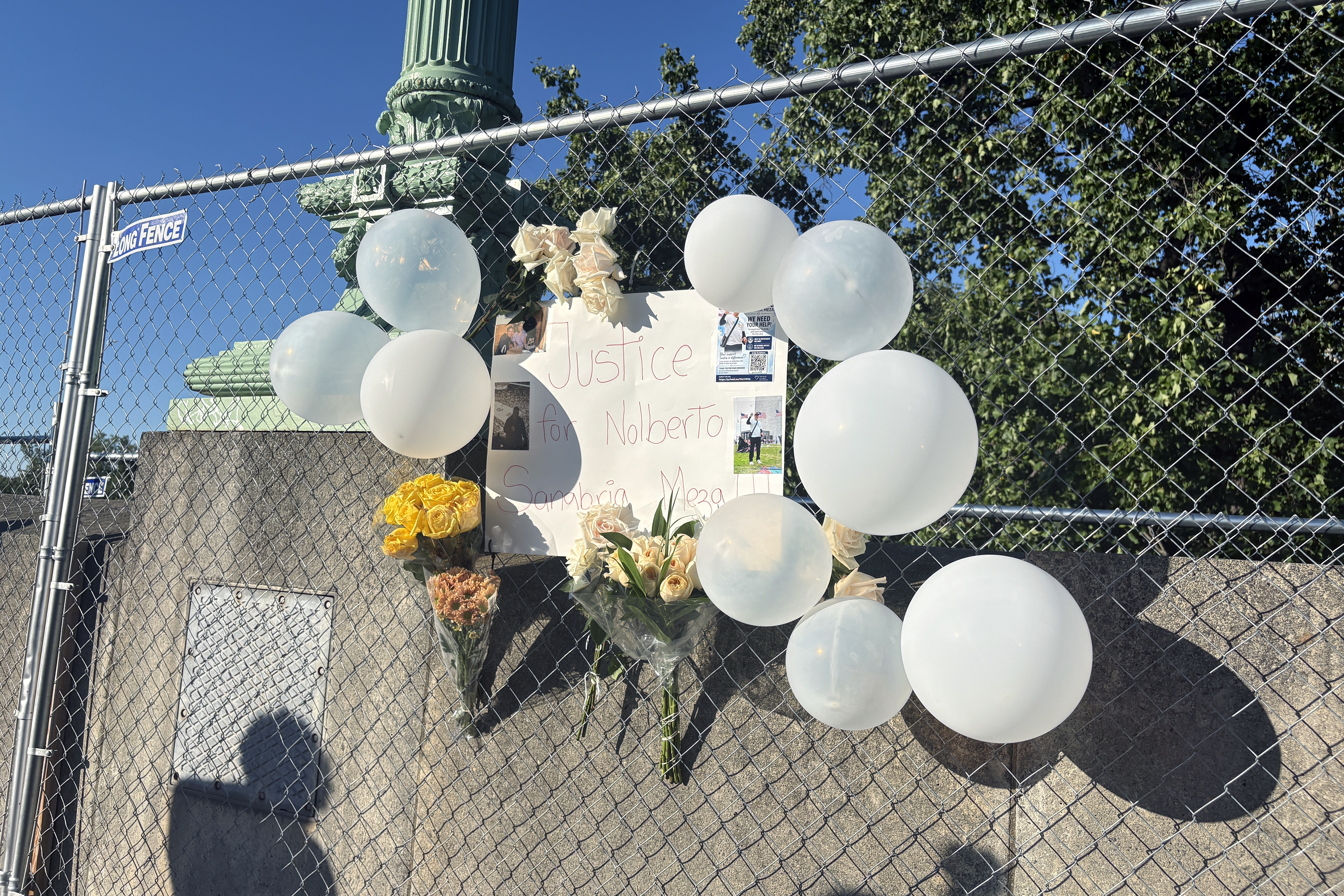 WEDNESDAY, JUNE 24, 2026 - Food delivery drivers gather on the Taft Bridge Wednesday night to mourn their friend and colleague.