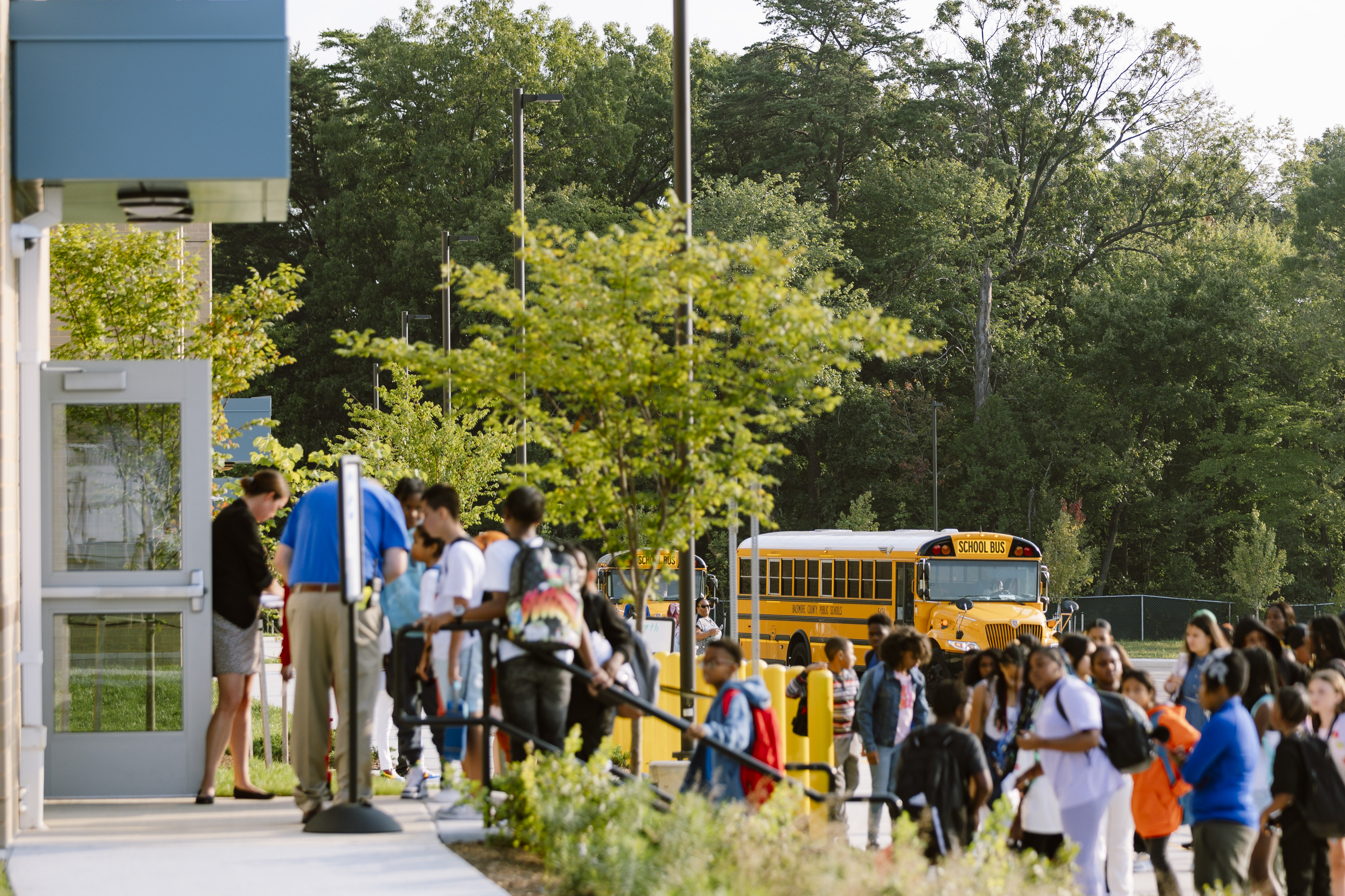 The first day of school in Maryland was political — until now