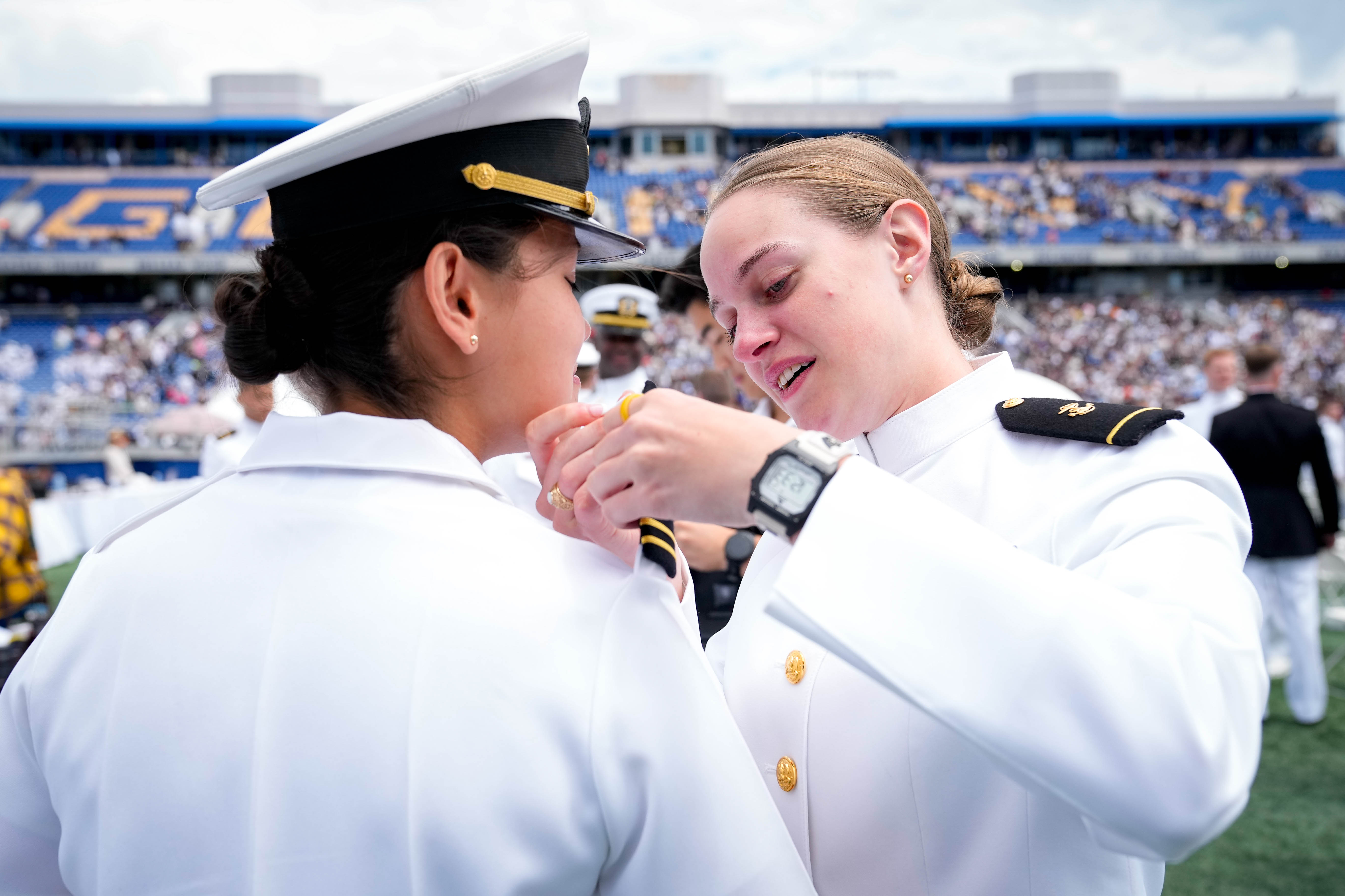 The Naval Academy enrolled women 50 years ago. It's not celebrating.