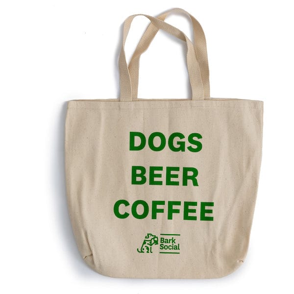 The tote bag from Bark Social