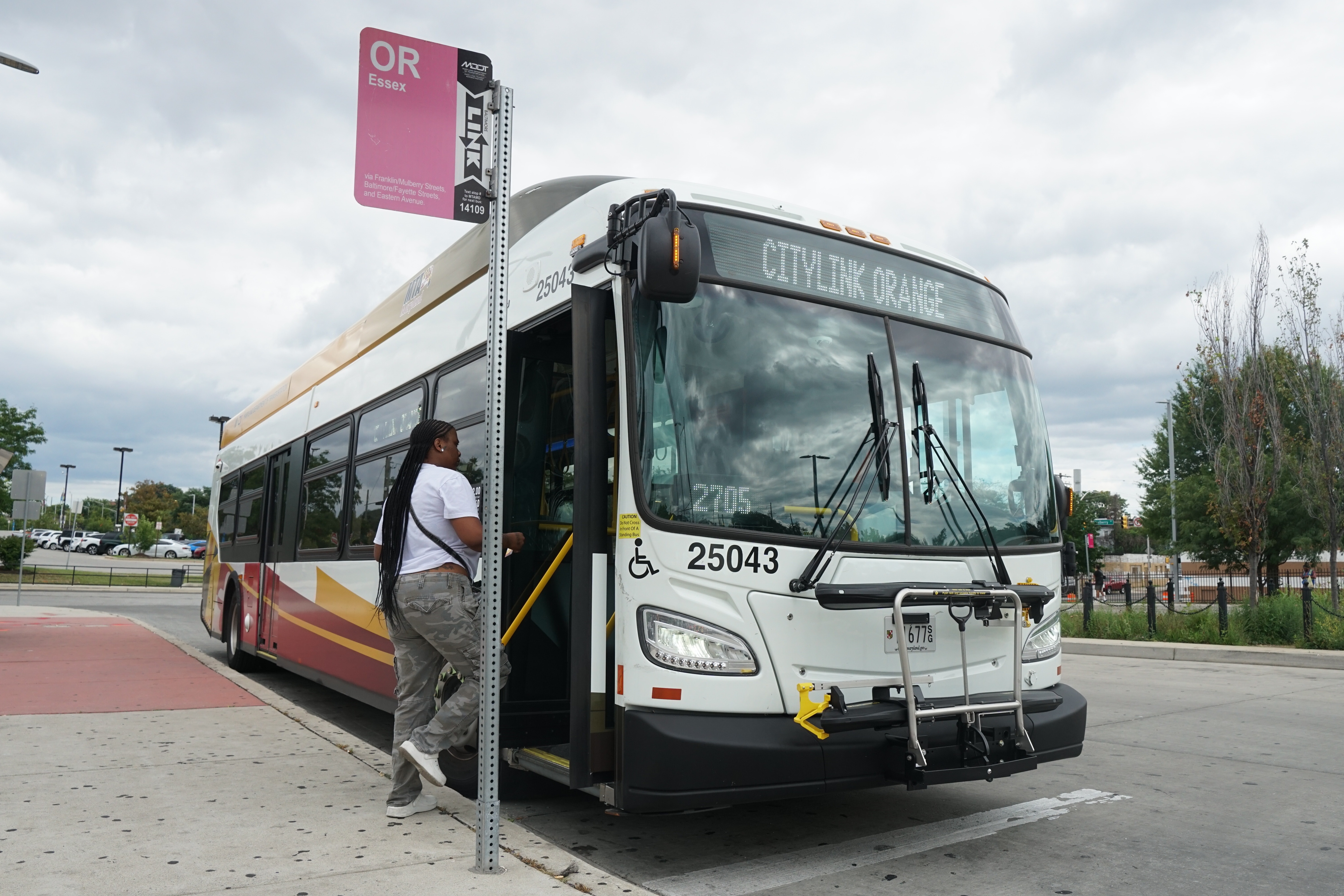New east-west bus lanes are coming as Baltimore waits for the Red Line
