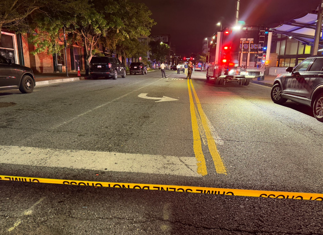 Baltimore officer shoots driver after being struck by car near Lexington Market