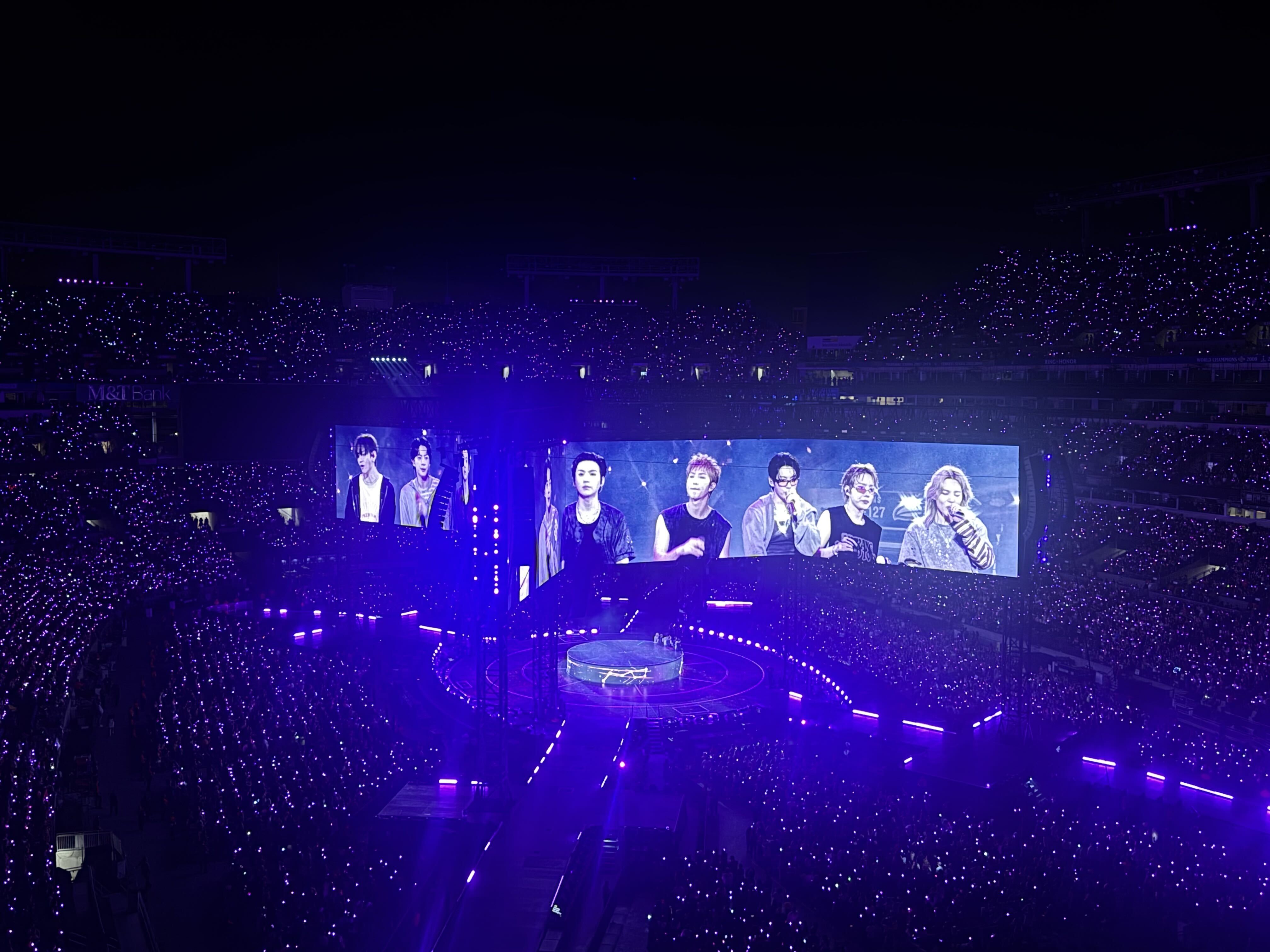 Where did BTS visit in Baltimore?