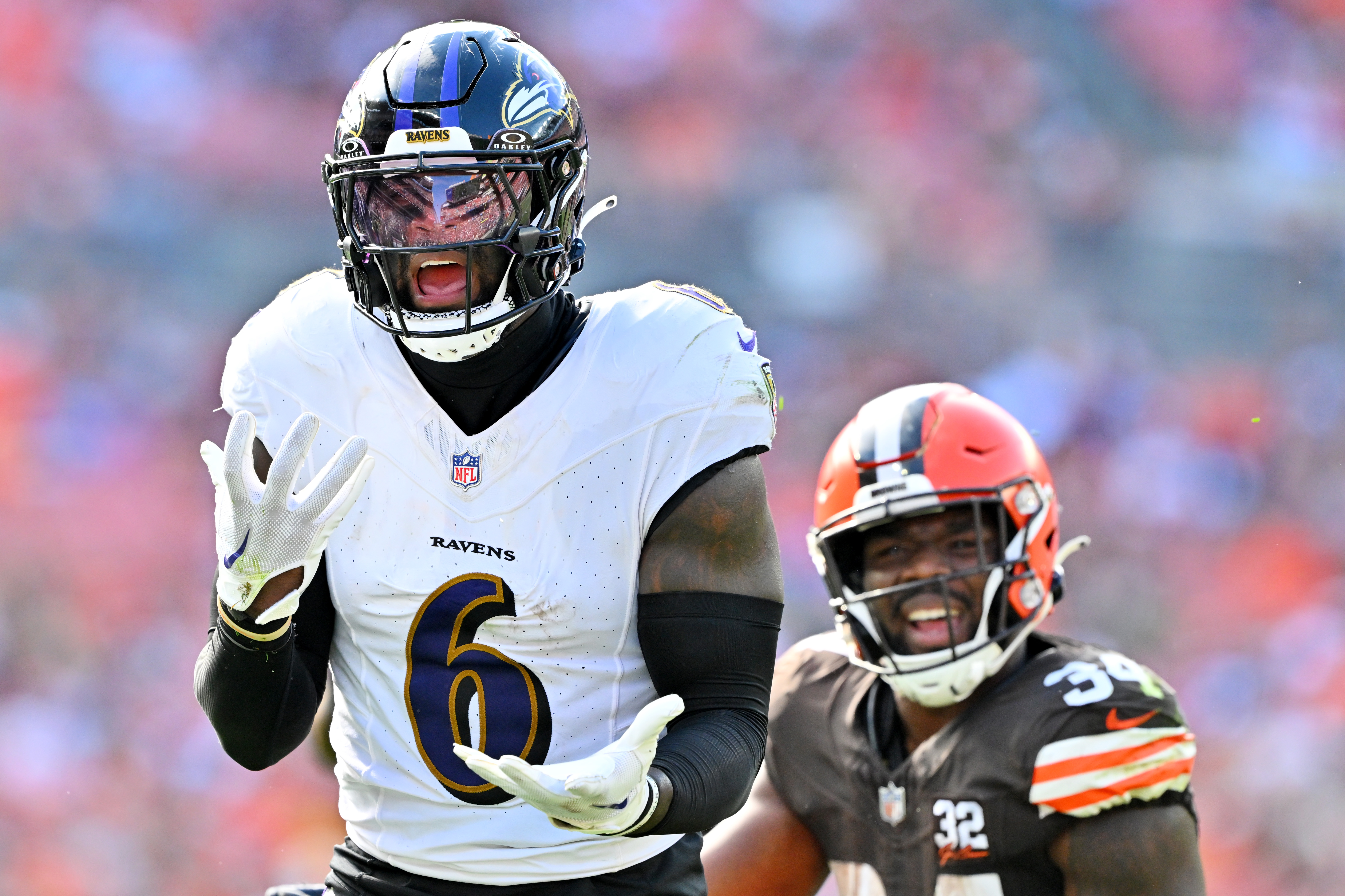 Ravens Embrace the Funny-Looking Guardian Helmets - Sports Illustrated  Baltimore Ravens News, Analysis and More