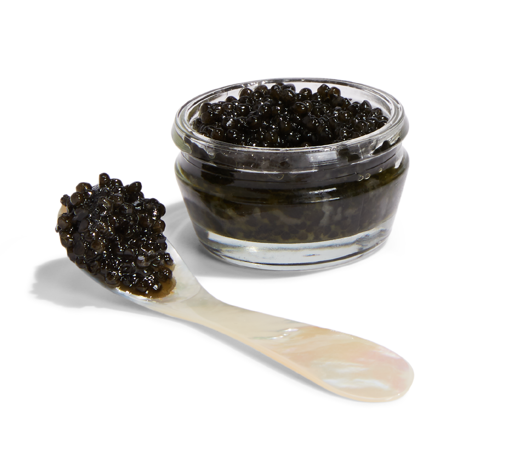 Caviar in spoon
