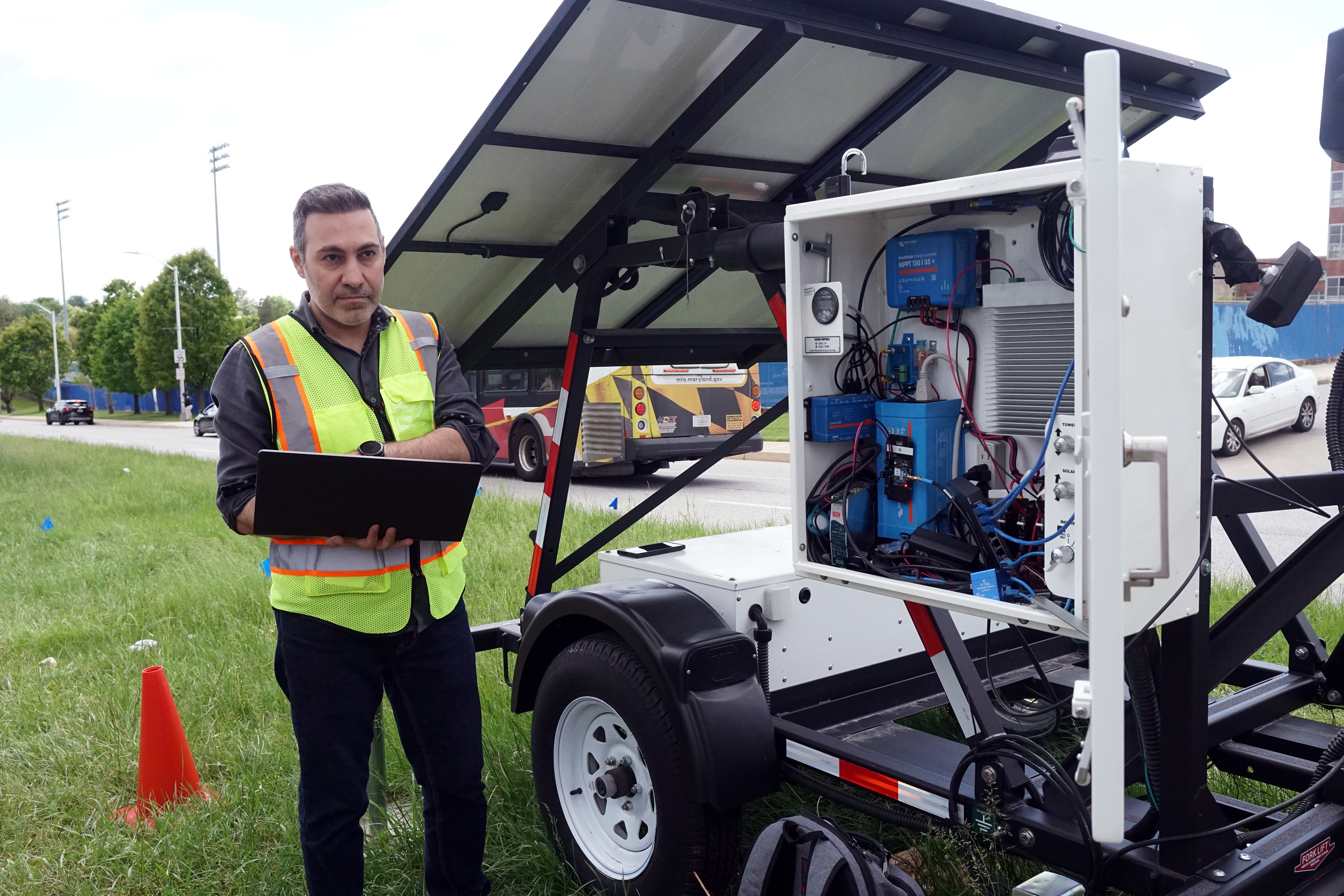 These alerts vibrate, beep and flash with one goal: Saving Maryland road workers' lives