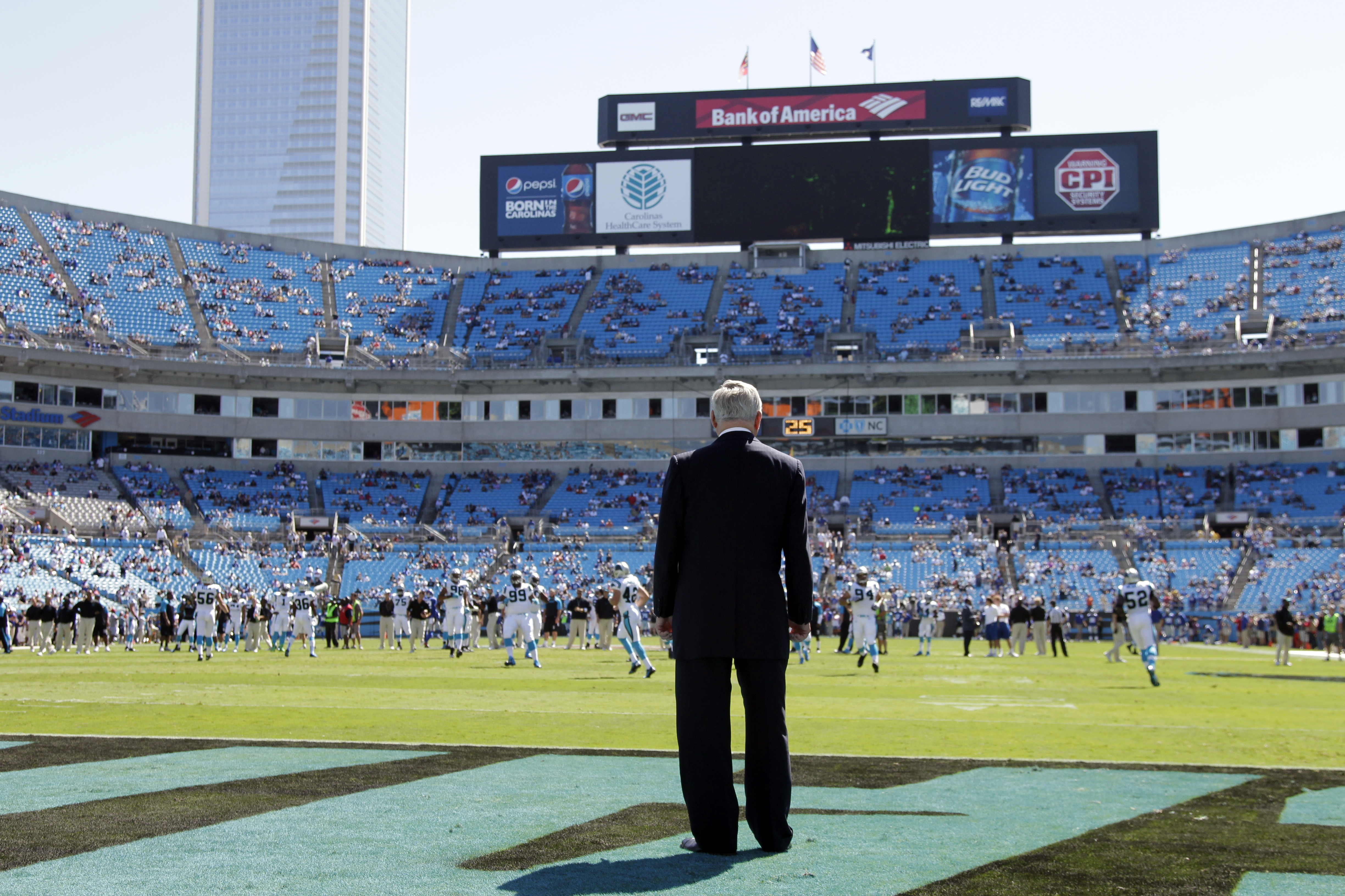 Section 139 at Bank of America Stadium 