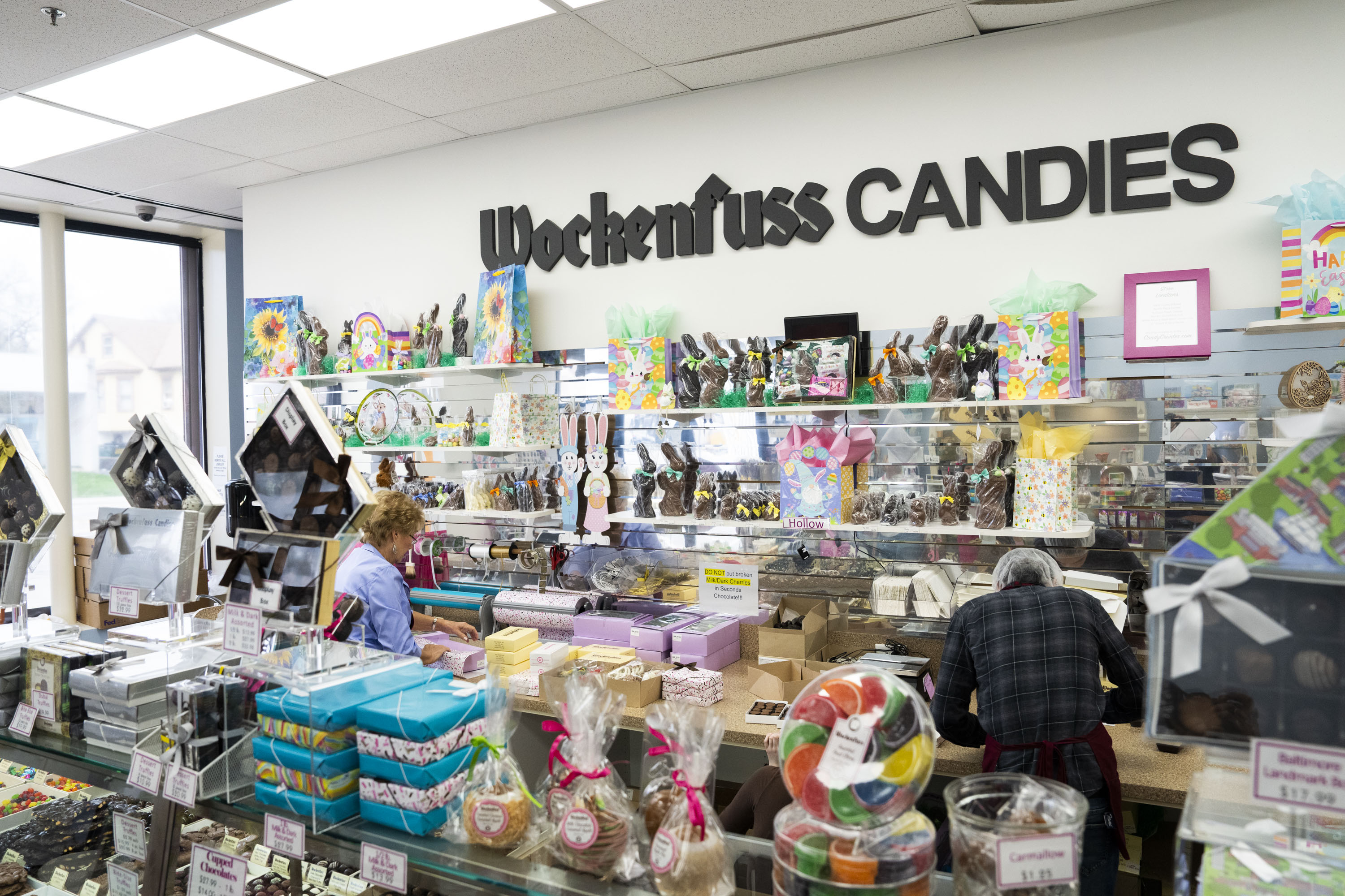 Wockenfuss Candies is losing its post office