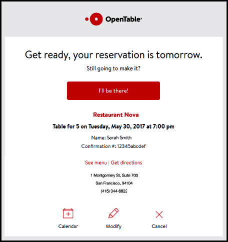 OpenTable restaurants: Reservation service breaks into delivery