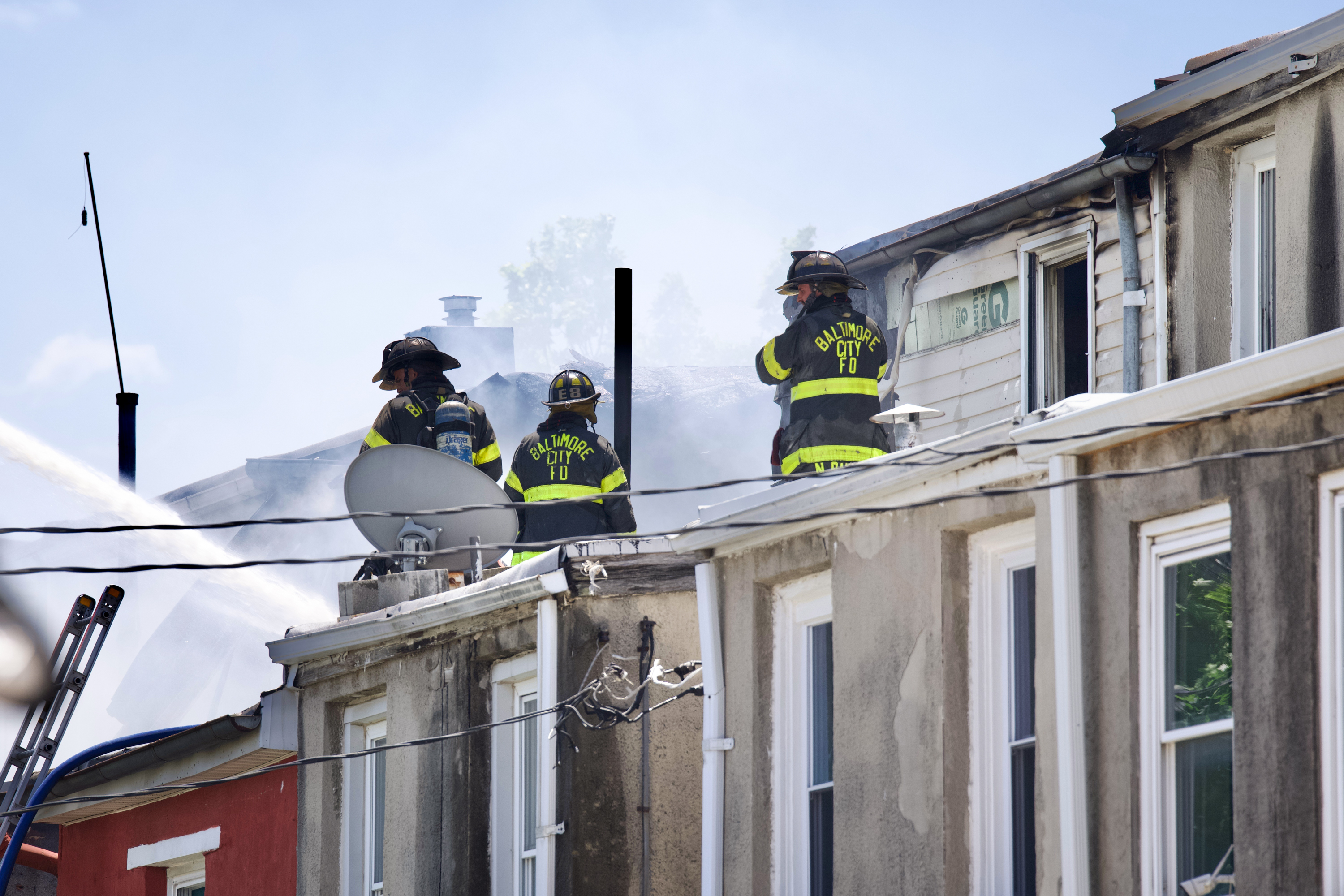 Body recovered from Barclay rowhome a day after three-alarm fire
