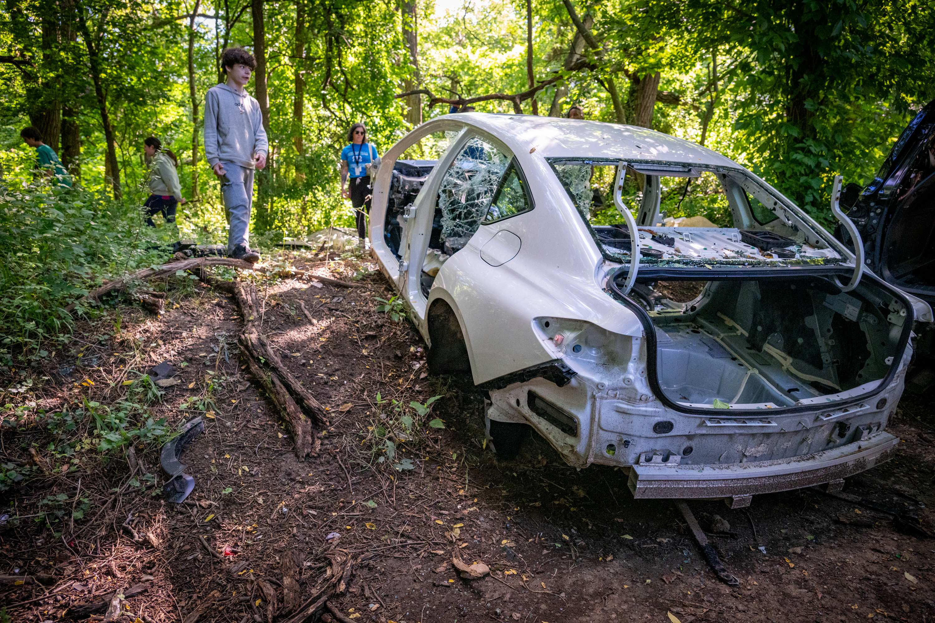 Vaughn-Hall: Deteriorating cars and growing kids fill Baltimore's Herring Run Park
