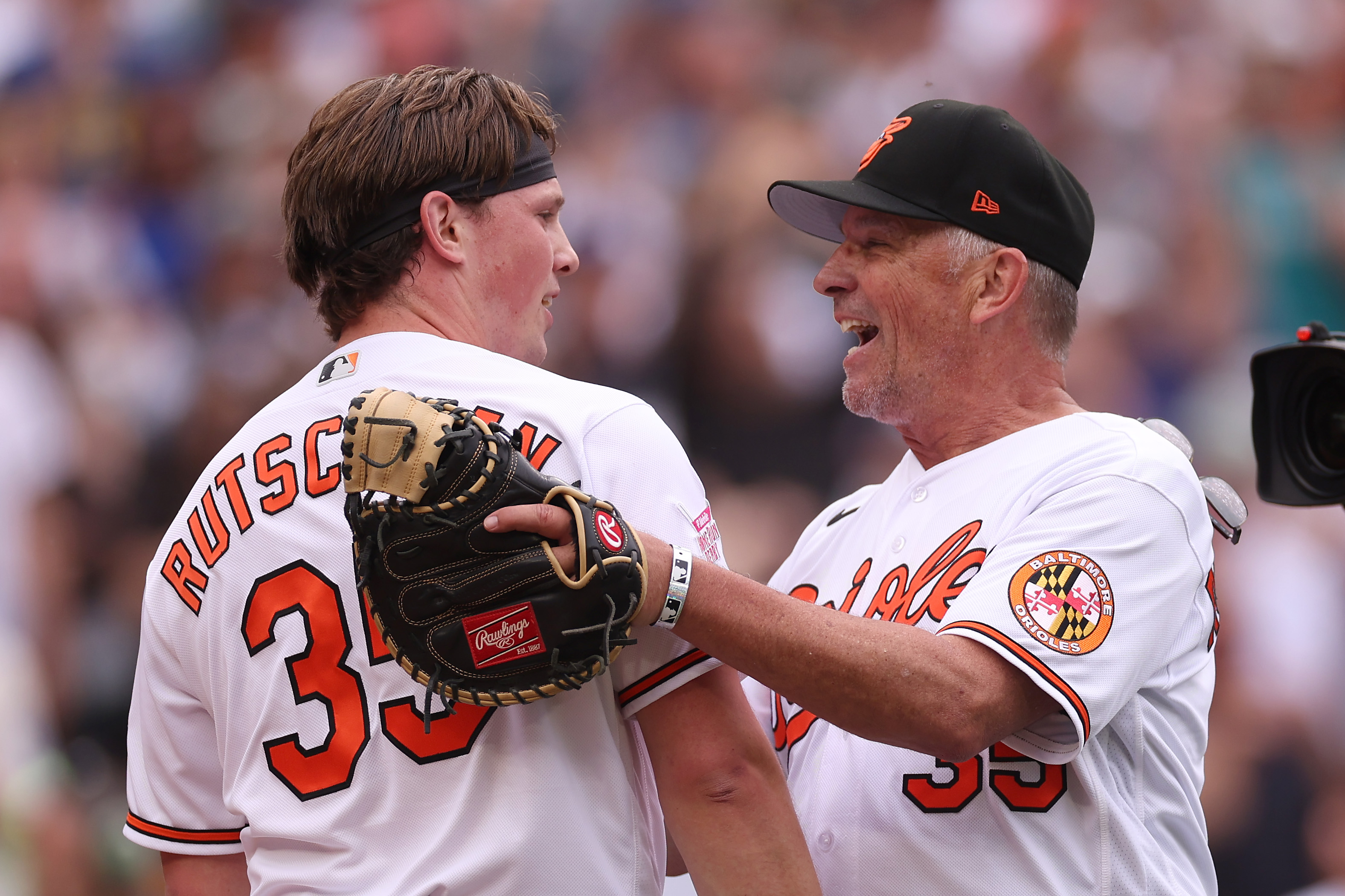 Baltimore Orioles Star Adley Rutschman Talks About His Dad Being