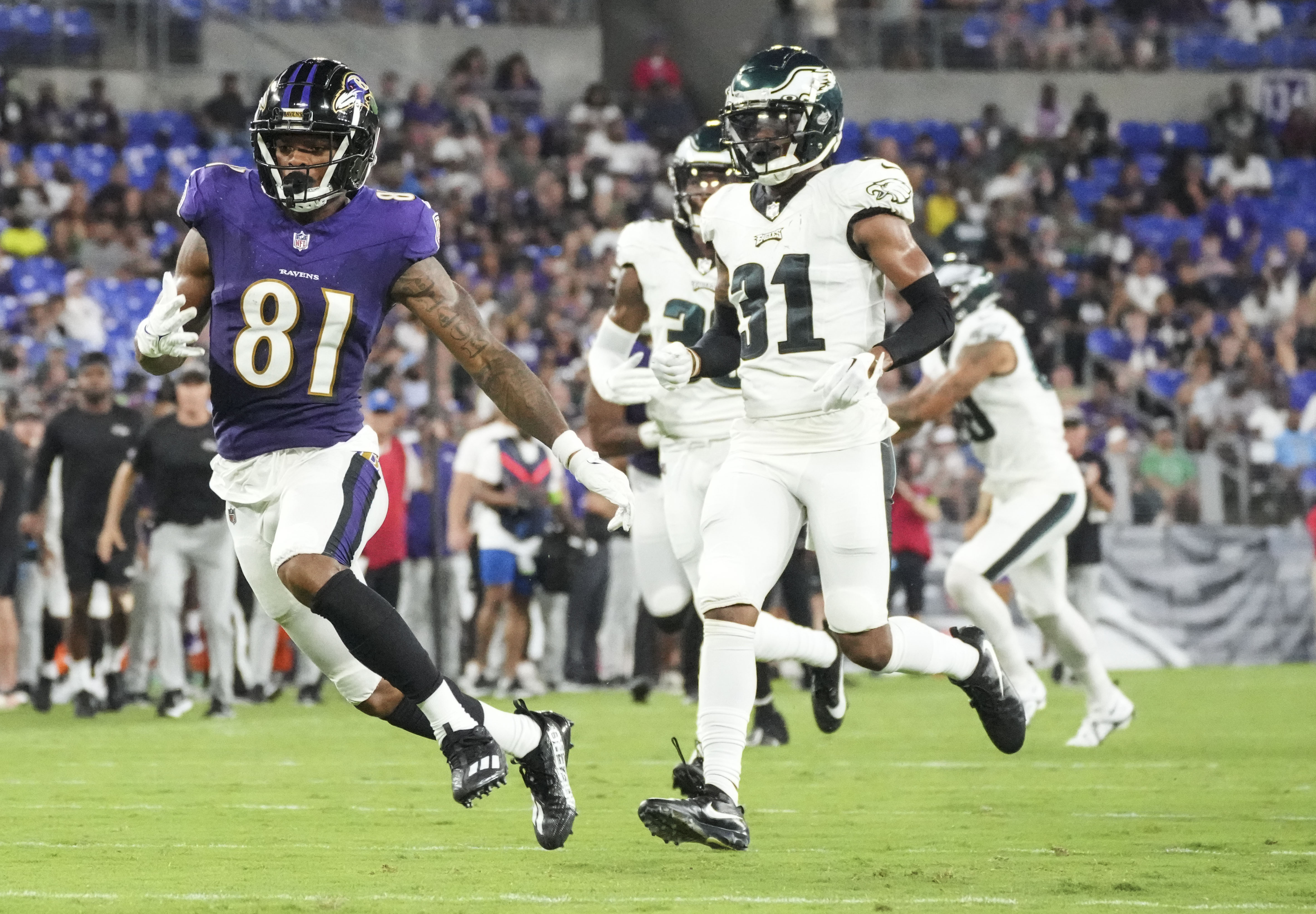 Lamar Jackson Hits Zay Flowers for Touchdown vs. Commanders