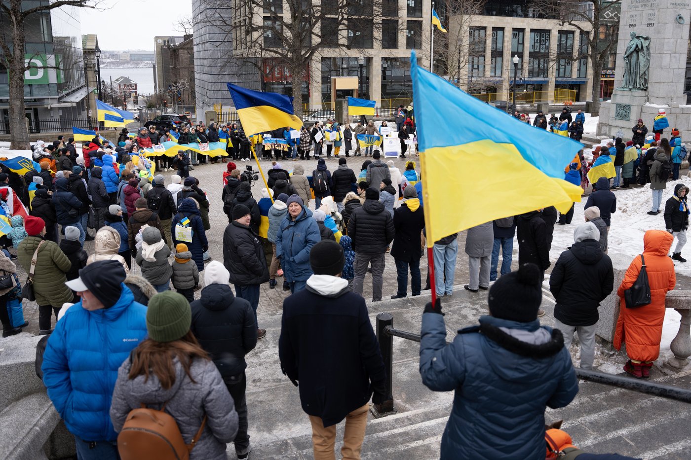 Multiple Canadian cities hold rallies to mark third anniversary of Ukraine invasion