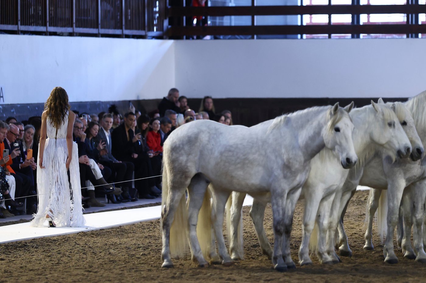 Paris Fashion Week: Stella McCartney lets horses steal the show