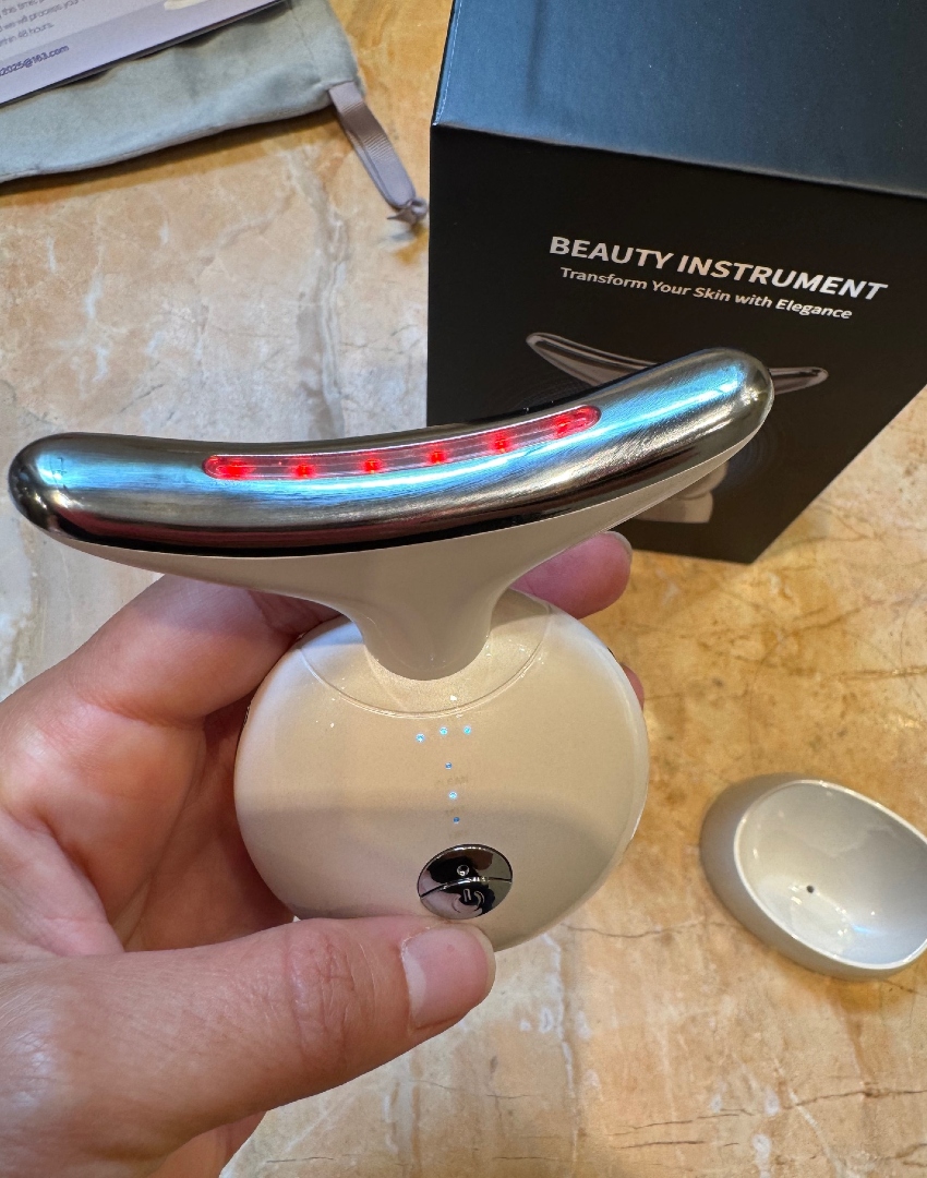 Appareil de massage pour le visage et le cou, appareil de beauté porta Appareil de massage pour le visage et le cou, appareil de beauté porta