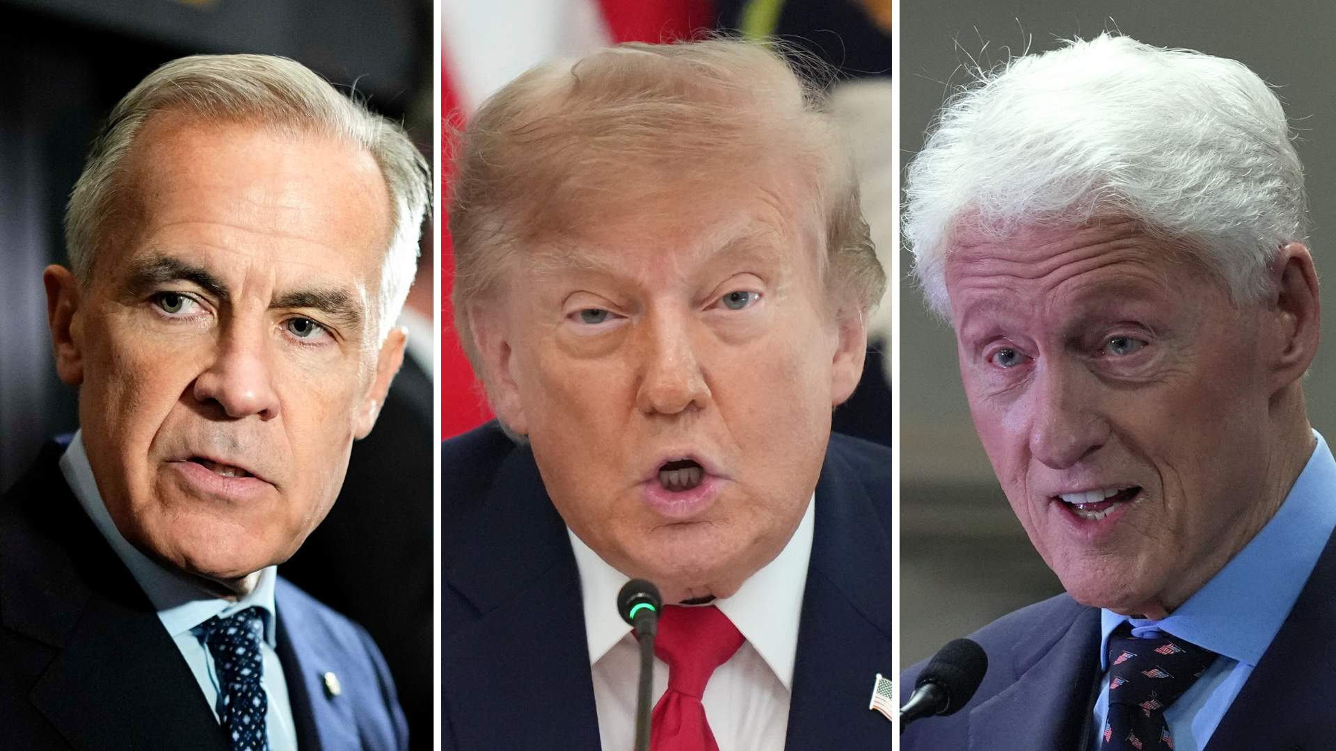 Bill Clinton praises PM Carney, says Trump has treated Canada like 'dirt'