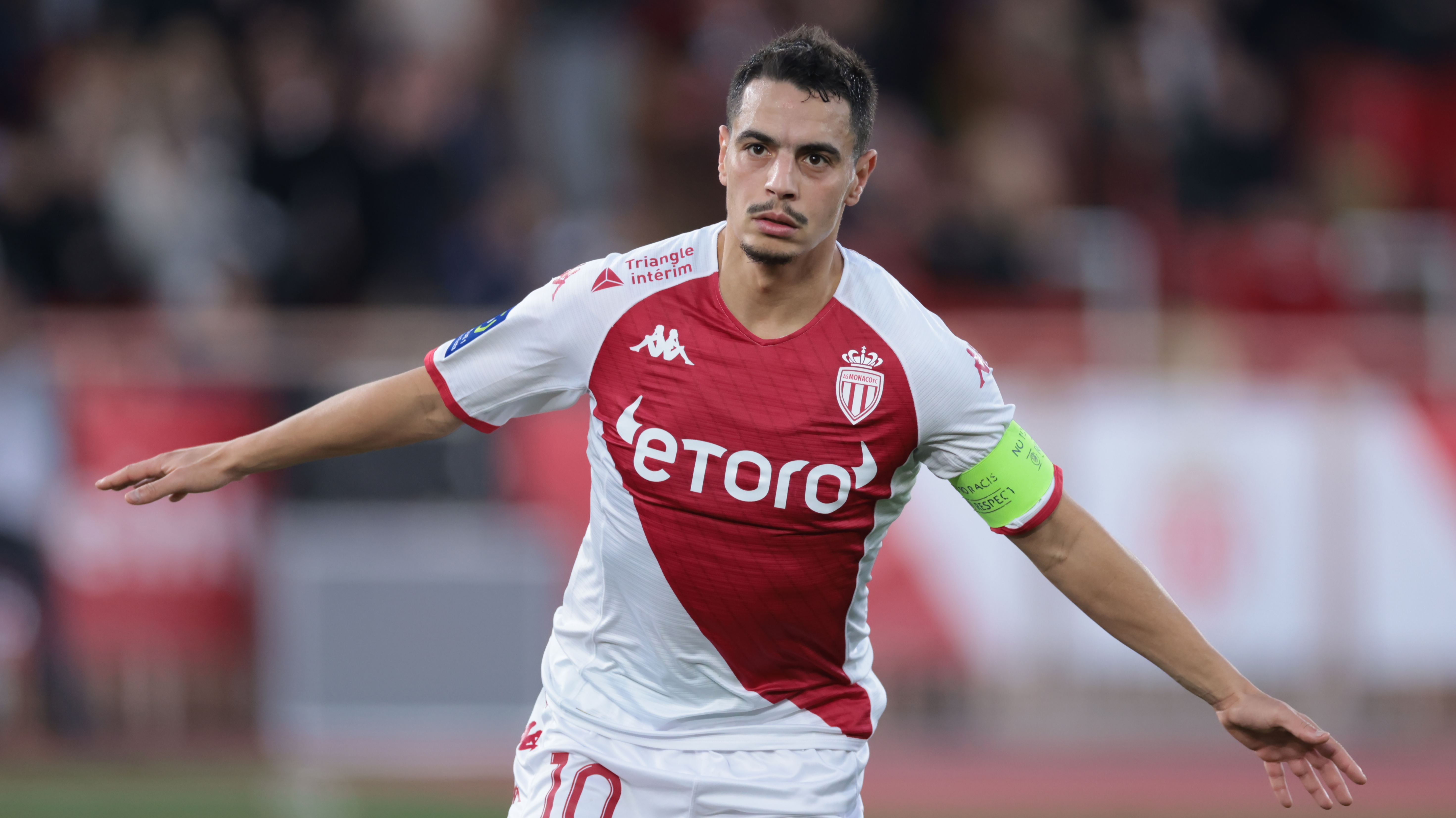 Maillot Extérieur AS Monaco 23-24 – Ben Yedder #10, Kappa, Taille L, Player Issued
