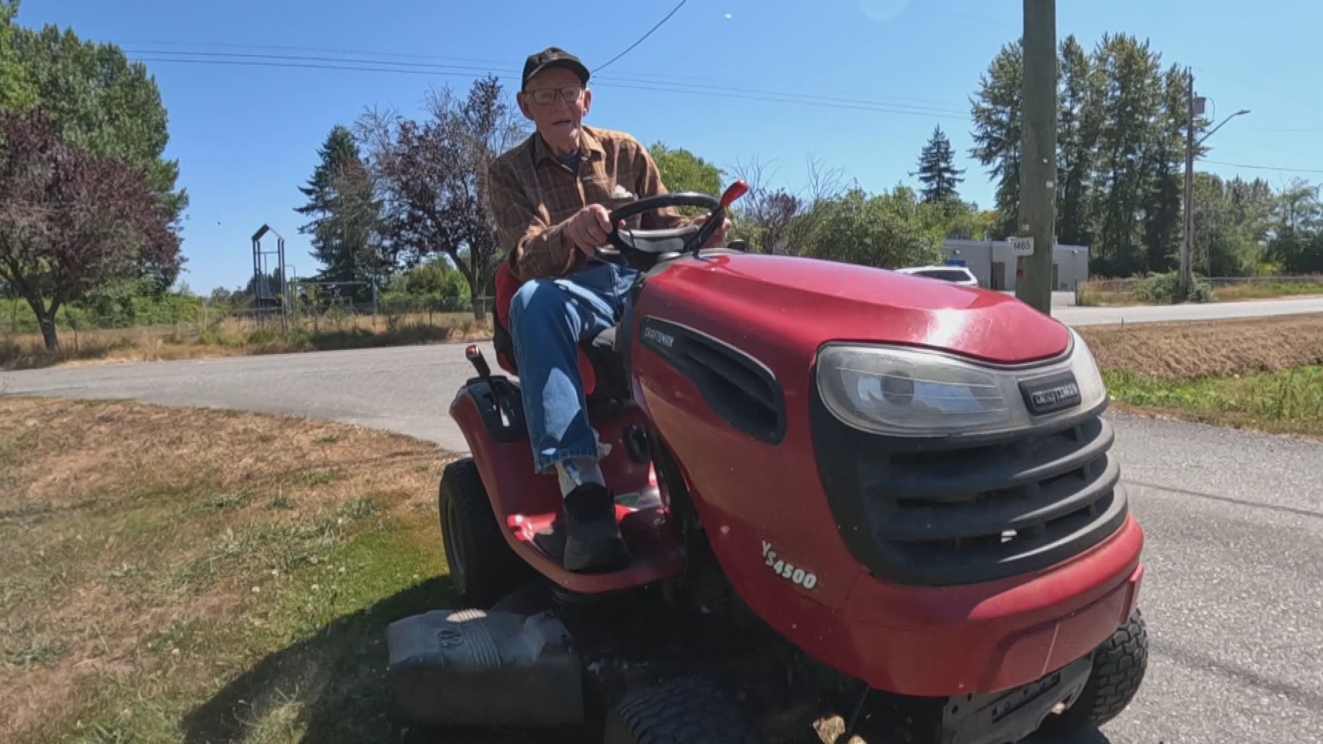 ‘Make every day count’: Insights on having a happy life from a 101-year-old lawnmower 
