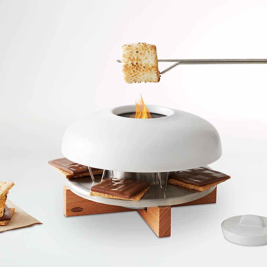 Alipis Mini Cheminée de Table Portable pour Intérieur et Extérieur