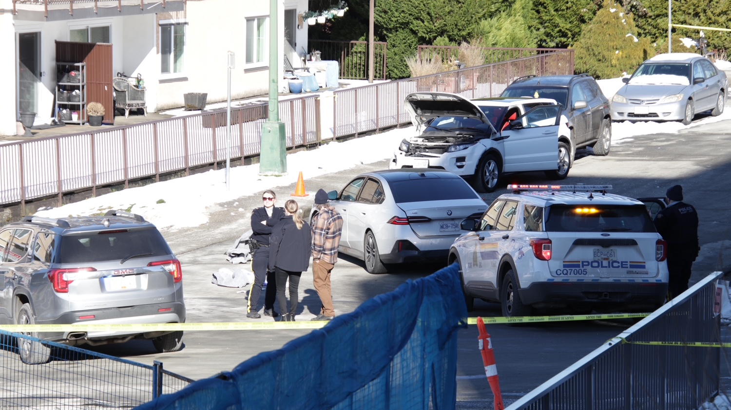 Vehicle found ablaze after ‘brazen’ daylight drive-by shooting in Coquitlam 