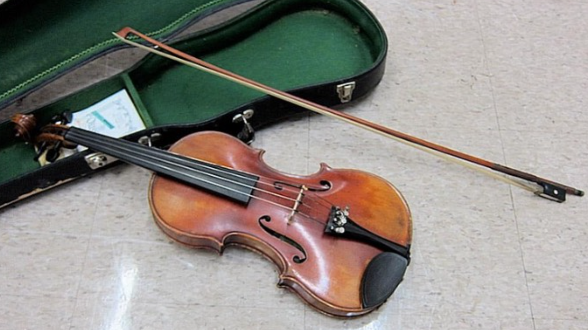 A 105-year-old violin fell out of a vehicle in B.C., now police are seeking the man who picked it up