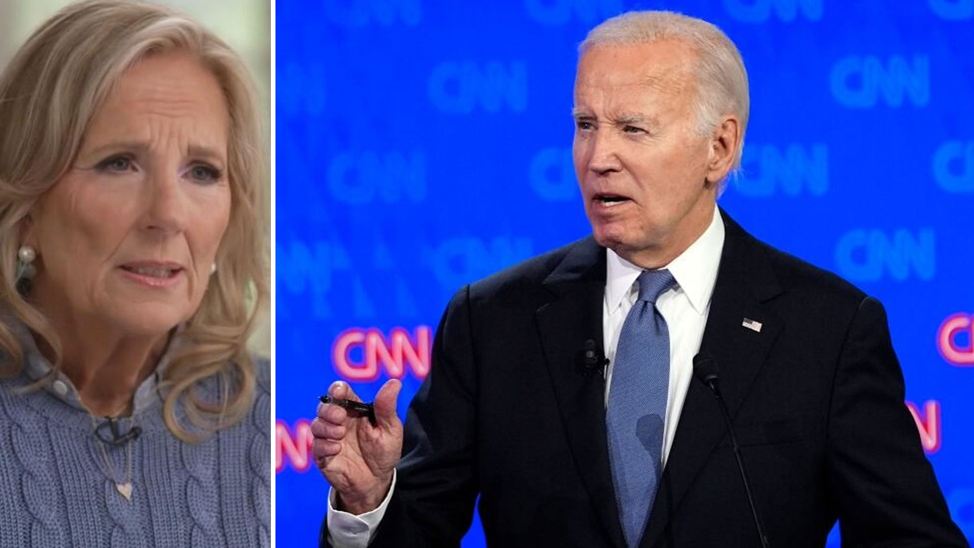 Jill Biden says she 'had to support' her husband publicly despite her private fears after 2024 debate