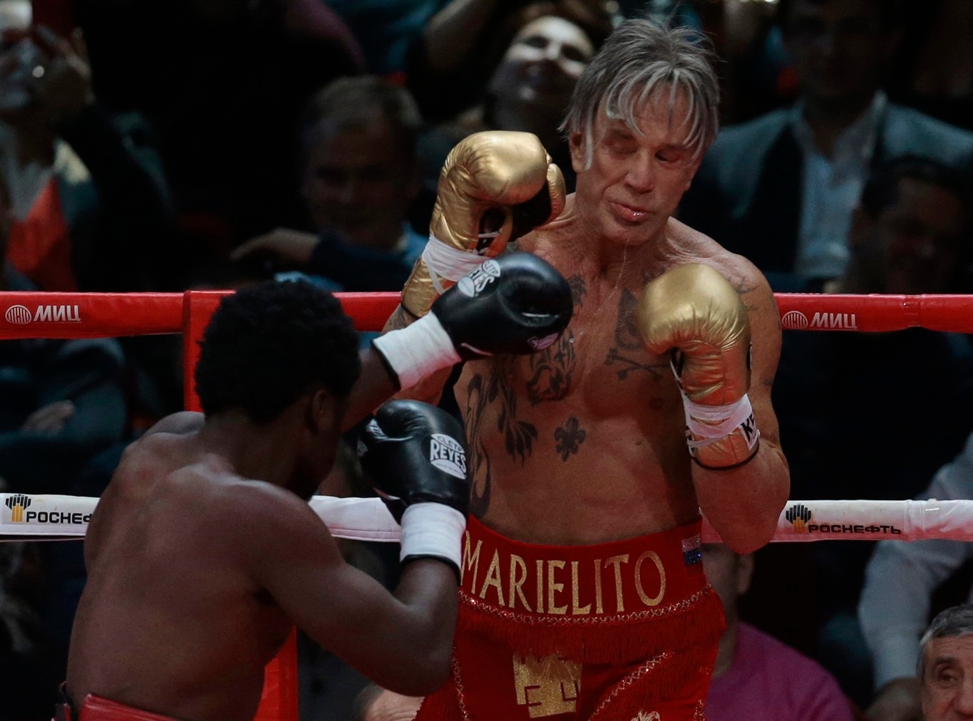 Lesiones De Boxeo De Mickey Rourke