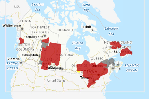Extreme heat and poor air quality prompts warnings across Canada