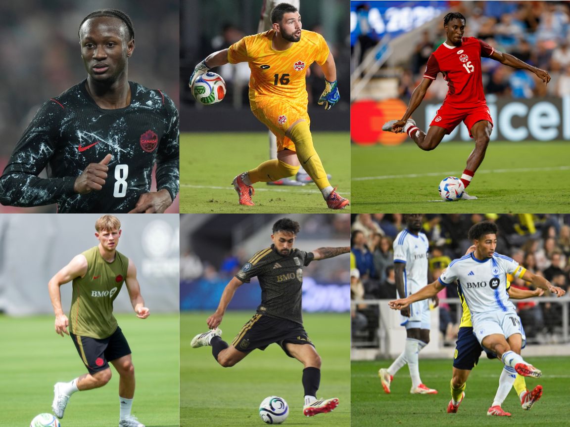 These six Quebec soccer players are on Team Canada's World Cup squad