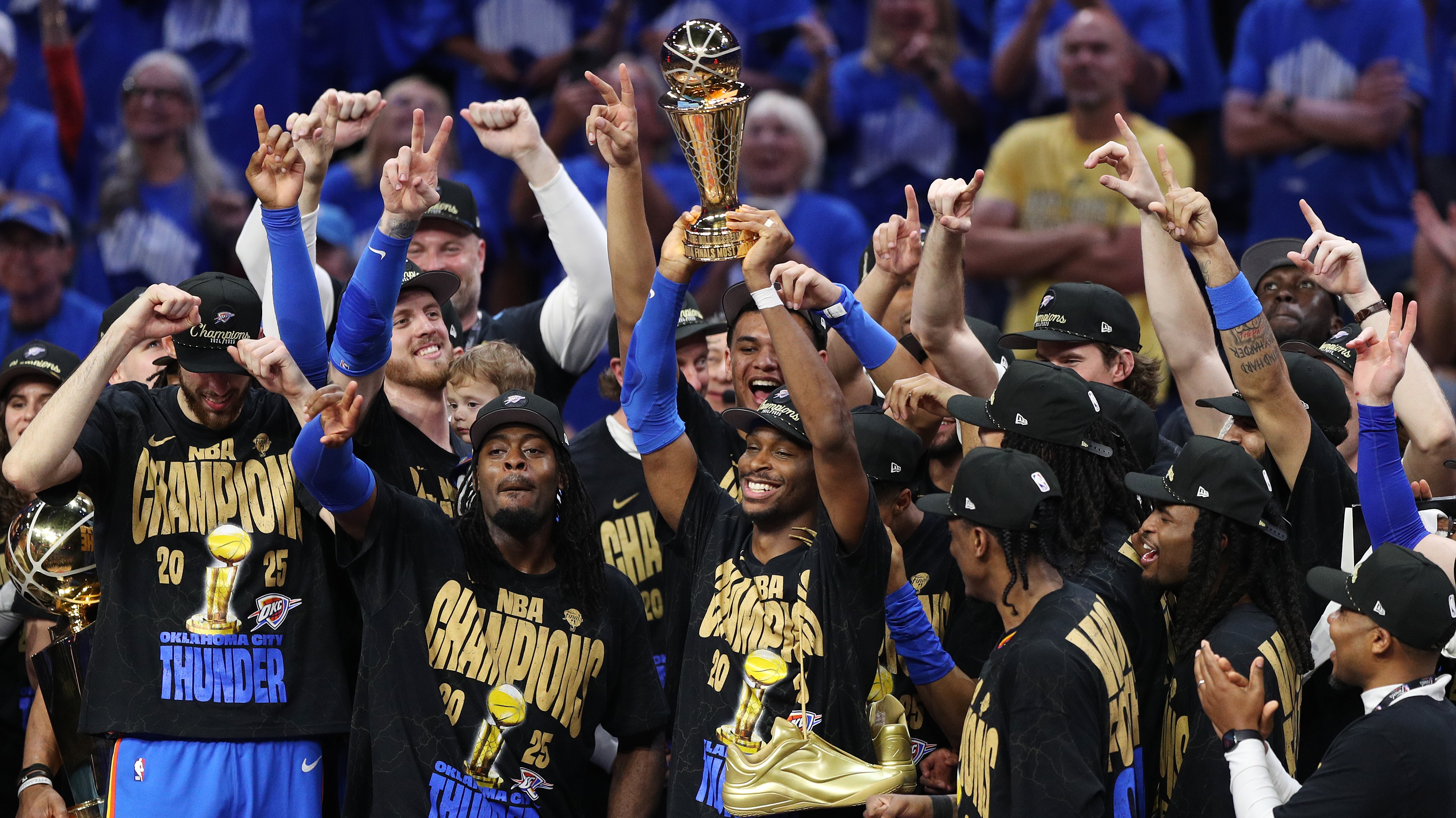 Oklahoma City Thunder hold off Indiana Pacers in Game 7 to capture