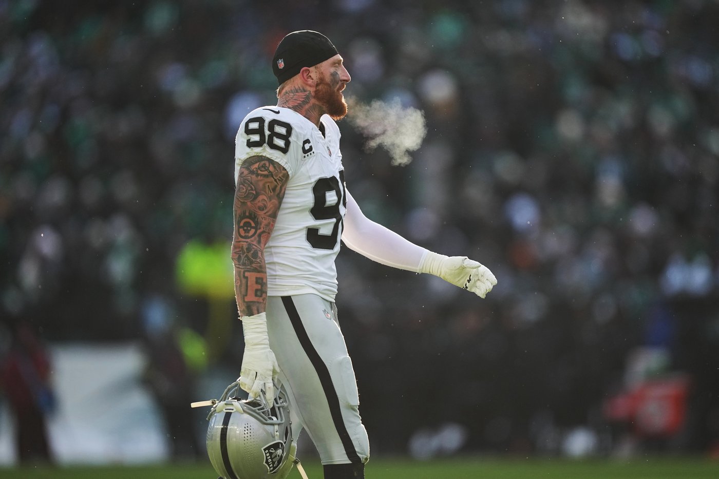 Las Vegas Raiders' Maxx Crosby vows to be 'more than ready' for