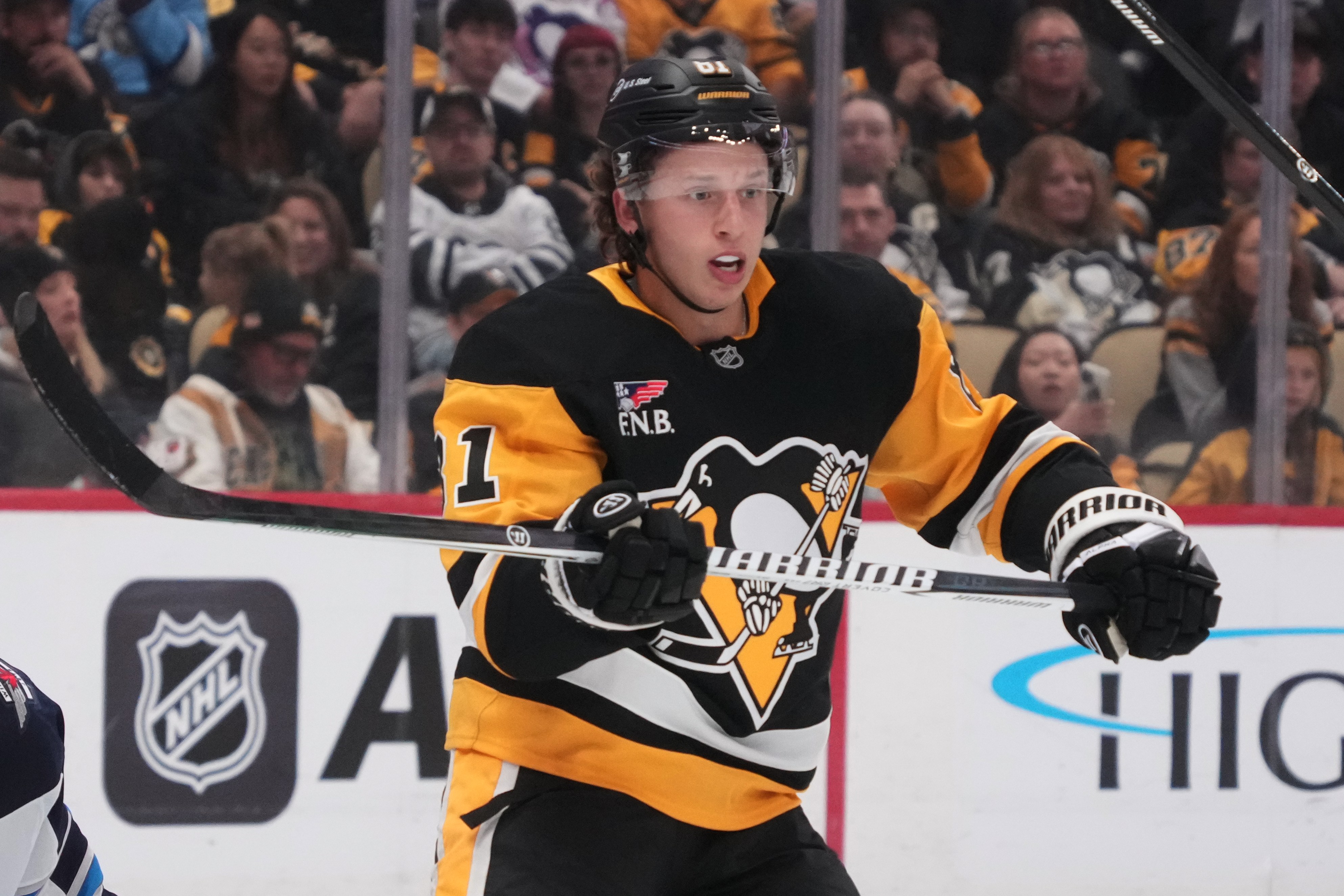 Penguins forward Ben Kindel hospitalized in Utah after having medical emergency on team flight