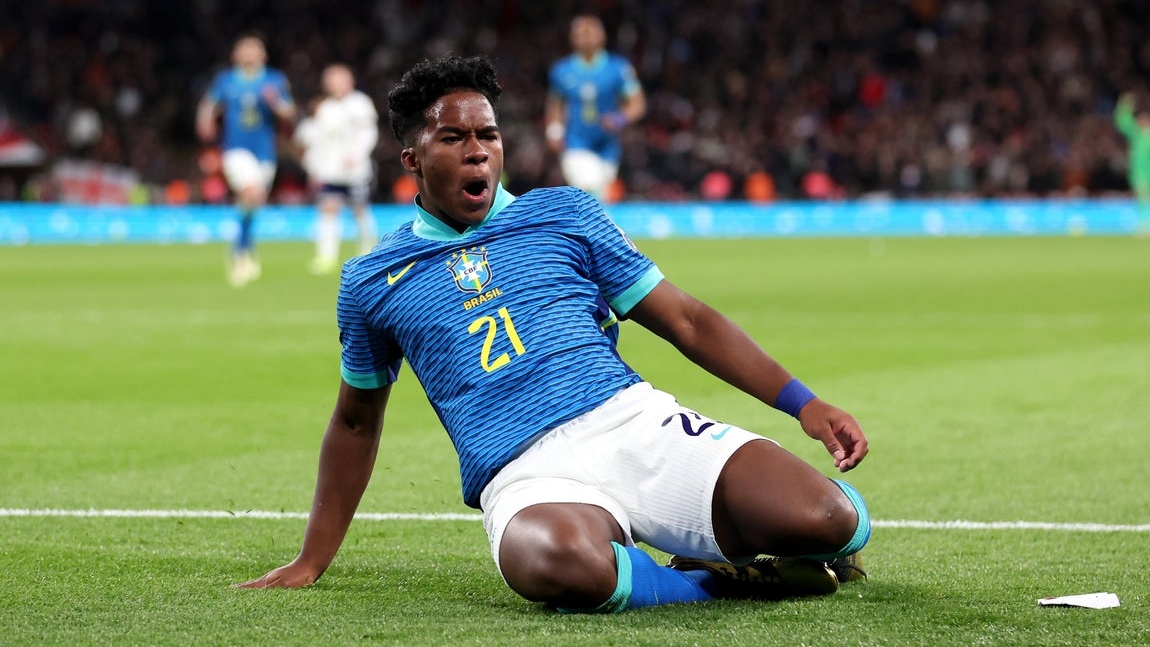 Brazilian teenager Endrick gets No. 9 shirt for Copa America