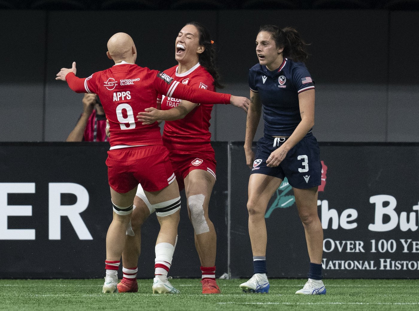 Canadian women beat U.S. 27-10 to finish seventh in rugby sevens